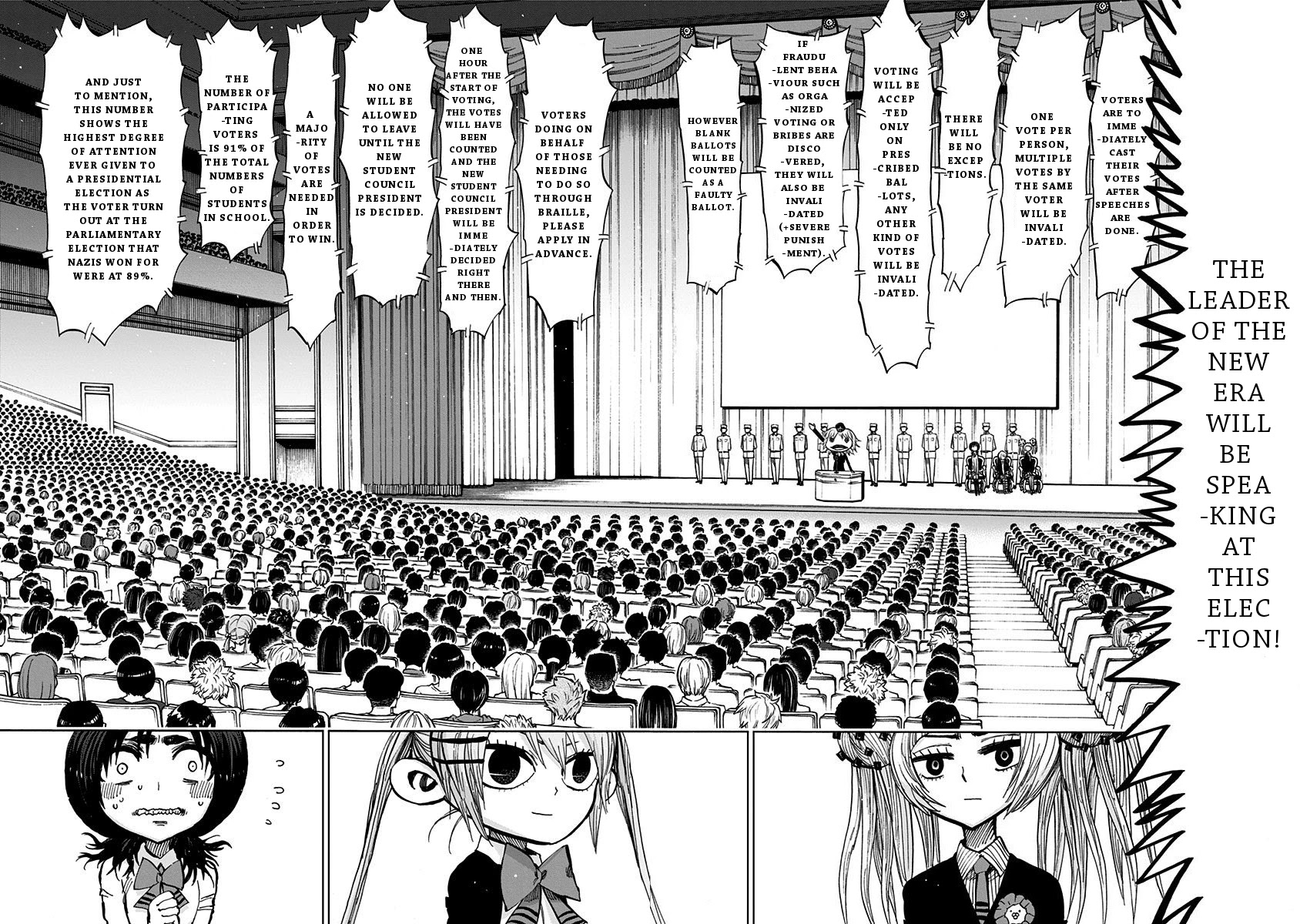 Nejimaki Kagyu - Chapter 111: Student Council Dissolution General Elections 8