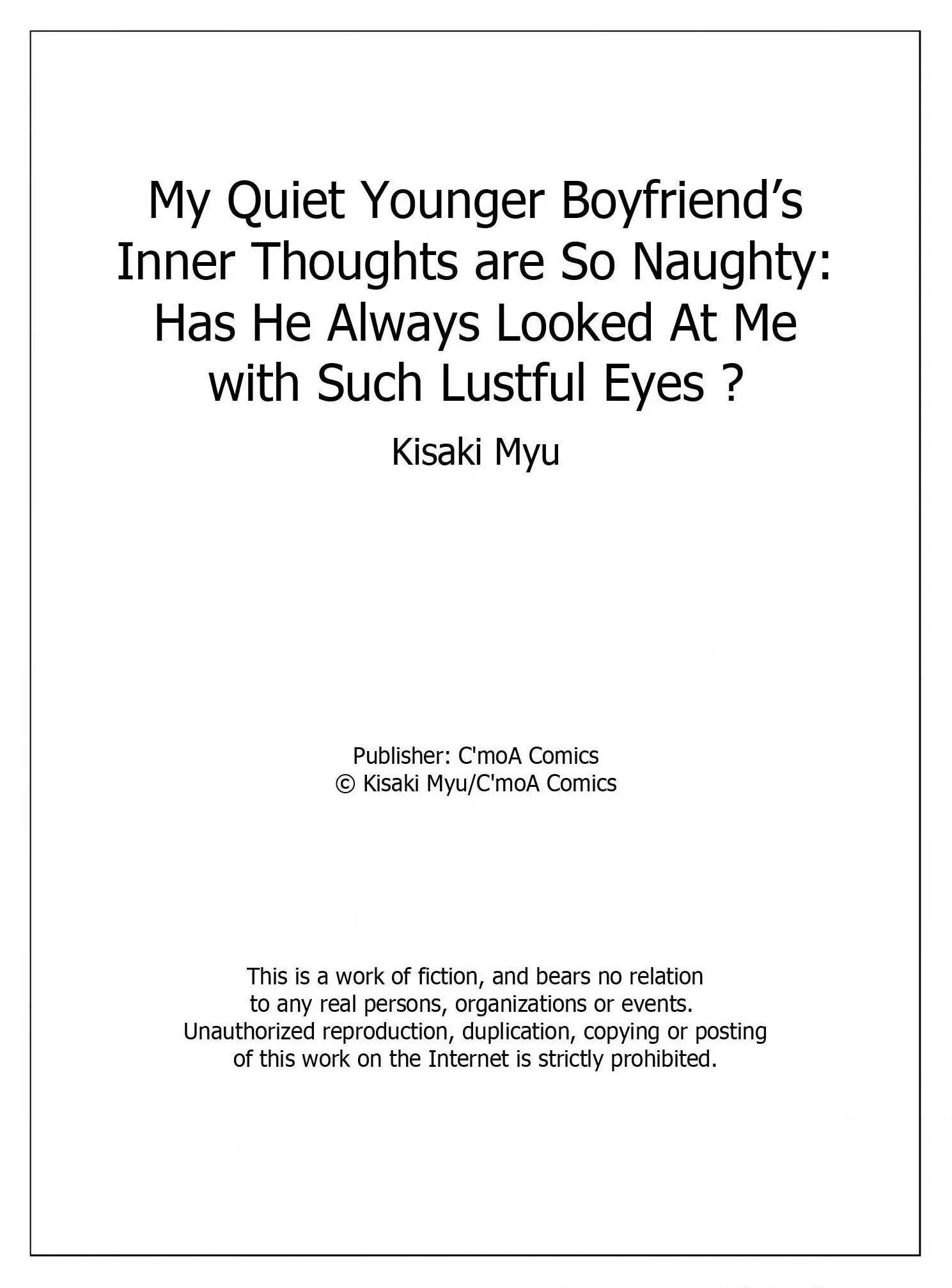 My Quiet Younger Boyfriend’s Inner Thoughts Are So Naughty: Has He Always Looked At Me With Such Lustful Eyes? - Chapter 12