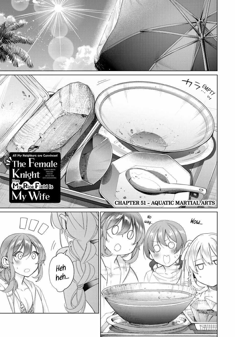 Tanbo De Hirotta Onna Kishi, Inaka De Ore No Yome Da To Omowareteiru - Chapter 51