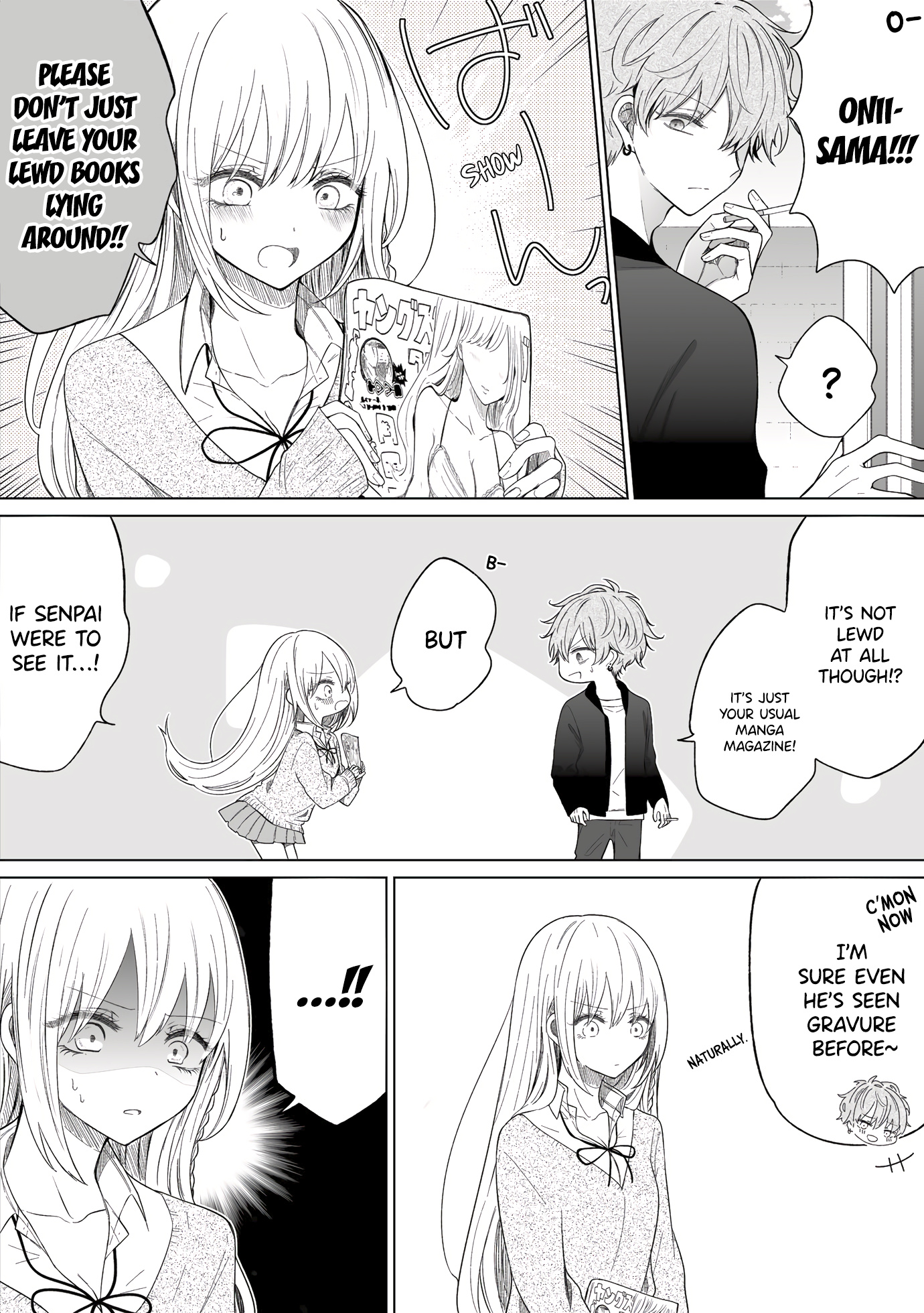 Ichizu De Bitch Na Kouhai - Chapter 111: Story Of The Lewd Book