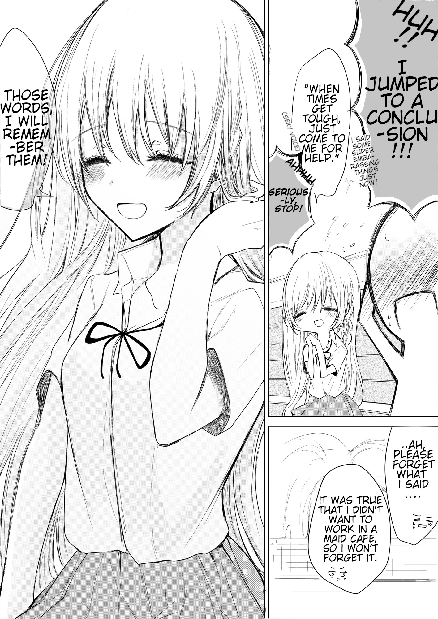 Ichizu De Bitch Na Kouhai - Chapter 6: The Story Of My Flirtatious Junior Possibly Becoming A Maid.