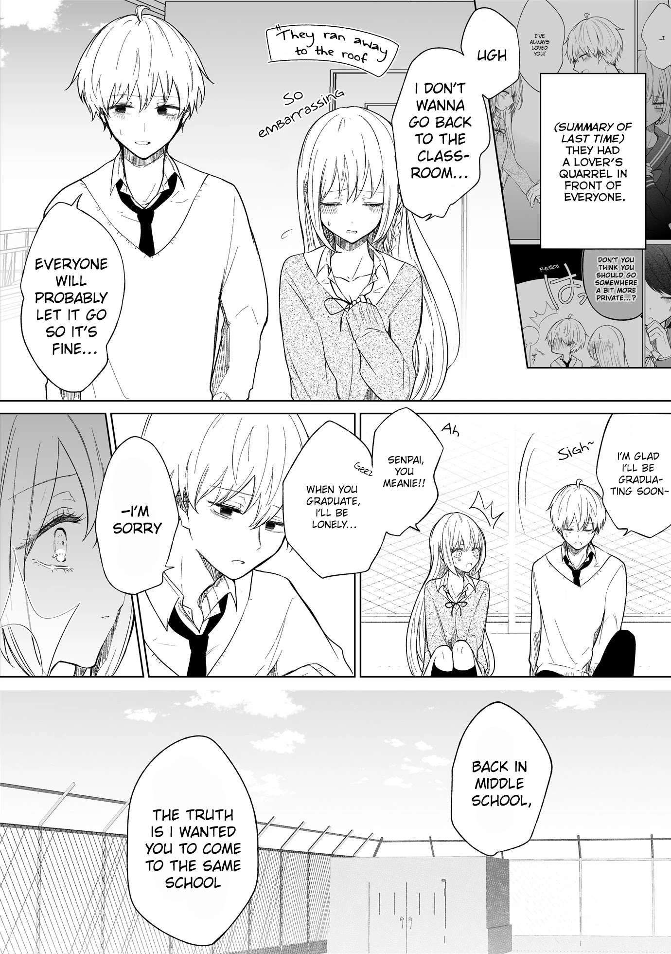 Ichizu De Bitch Na Kouhai - Chapter 78: Story About Wanting To Make A Straightforward Bitch Kouhai Happy