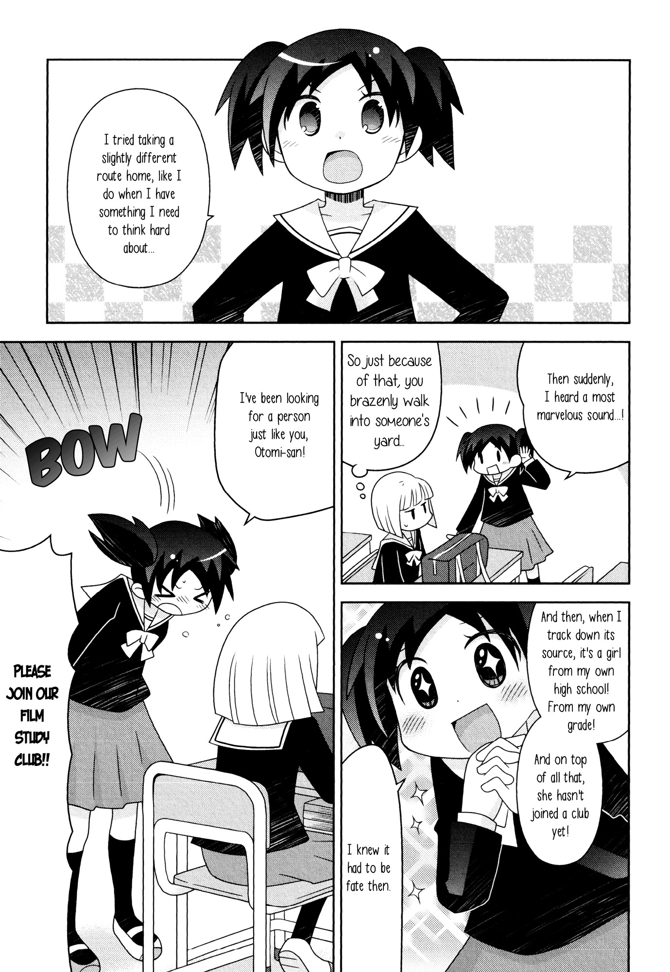 Houkago - Vol.1 Chapter 4 : Fingertip Skip (Fukasaku Emi)