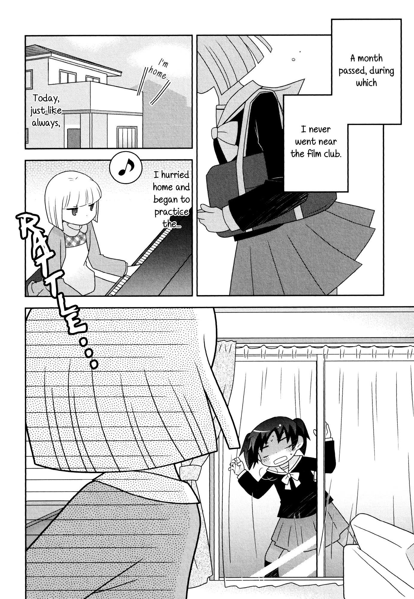 Houkago - Vol.1 Chapter 4 : Fingertip Skip (Fukasaku Emi)