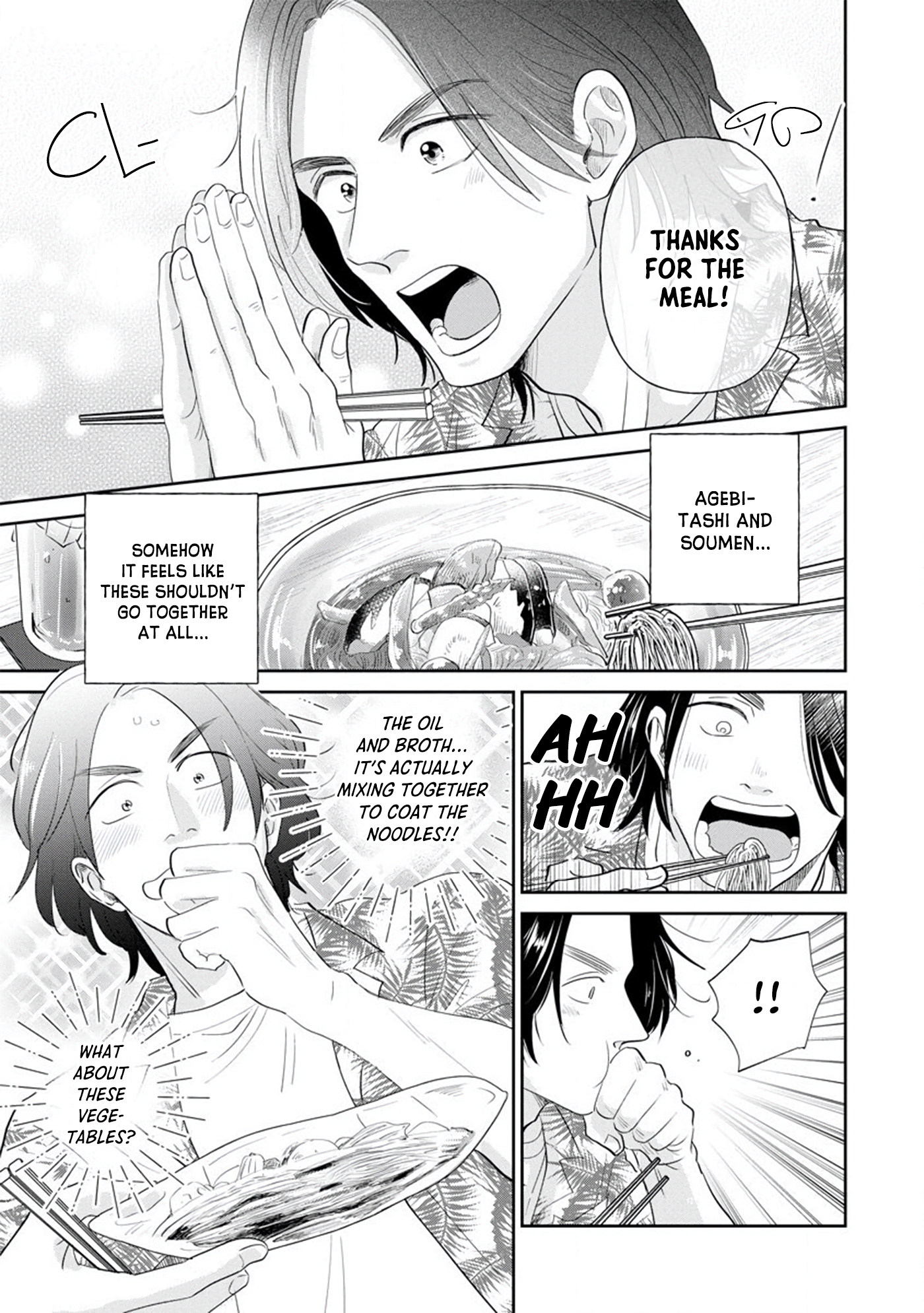 Mitsuya Sensei No Keikakuteki Na Edzuke - Vol.1 Chapter 1: Deep-Fried Summer Vegetables Over Soumen