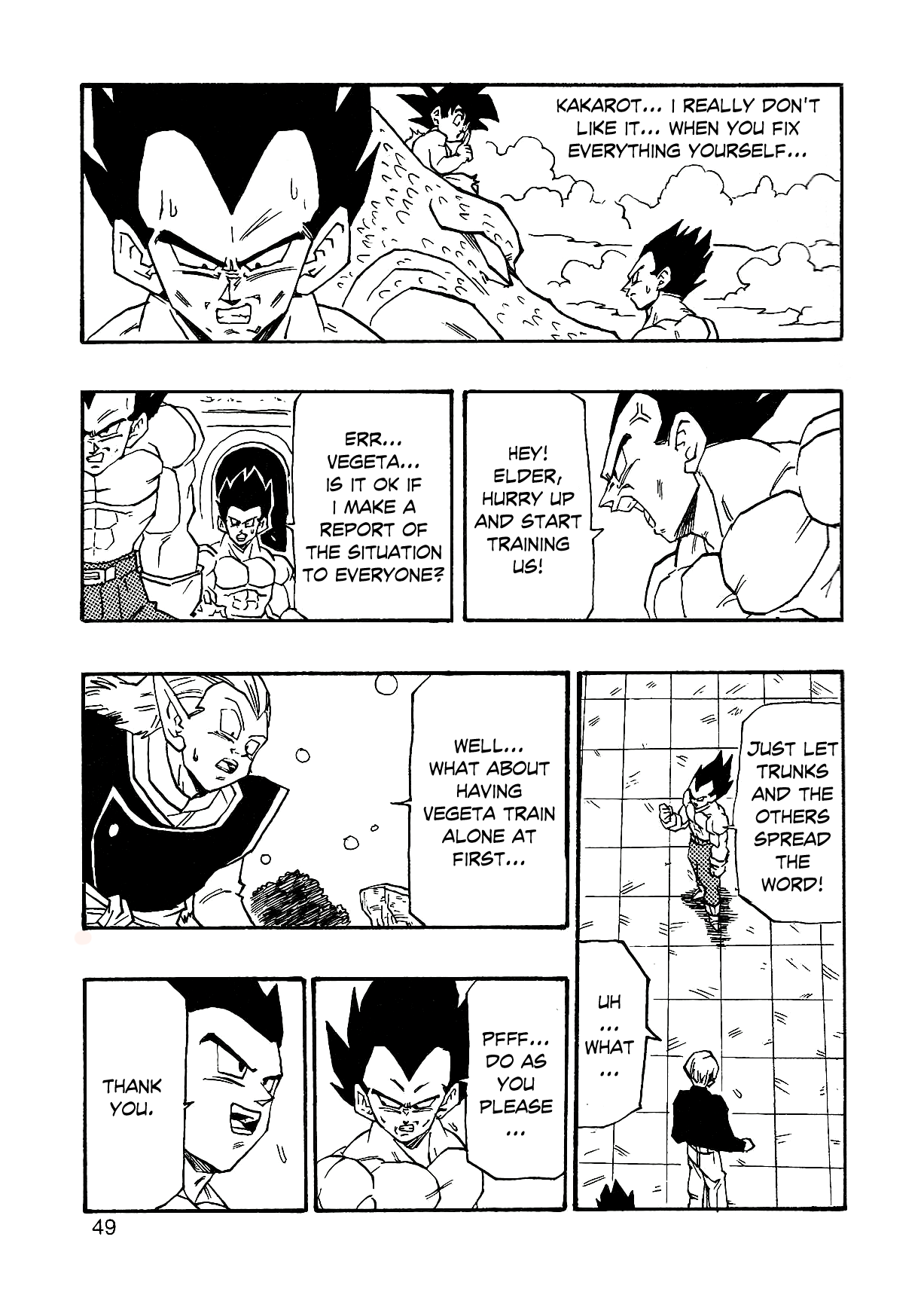 Dragon Ball Af (Young Jijii) (Doujinshi) - Chapter 4: Son Goku's Whereabouts