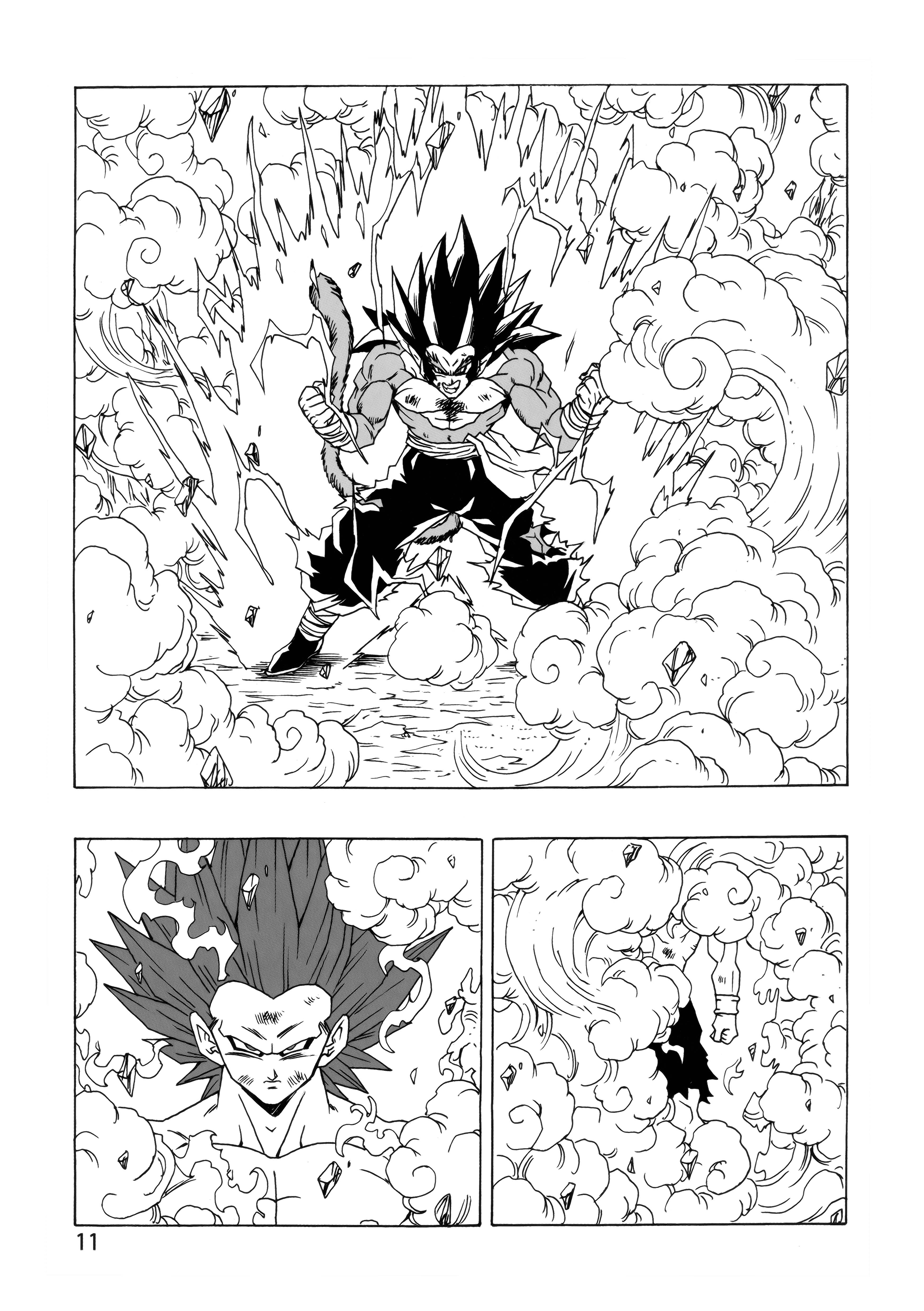 Dragon Ball Af (Young Jijii) (Doujinshi) - Chapter 24: Super Saiyan 6 Gohan Appears!