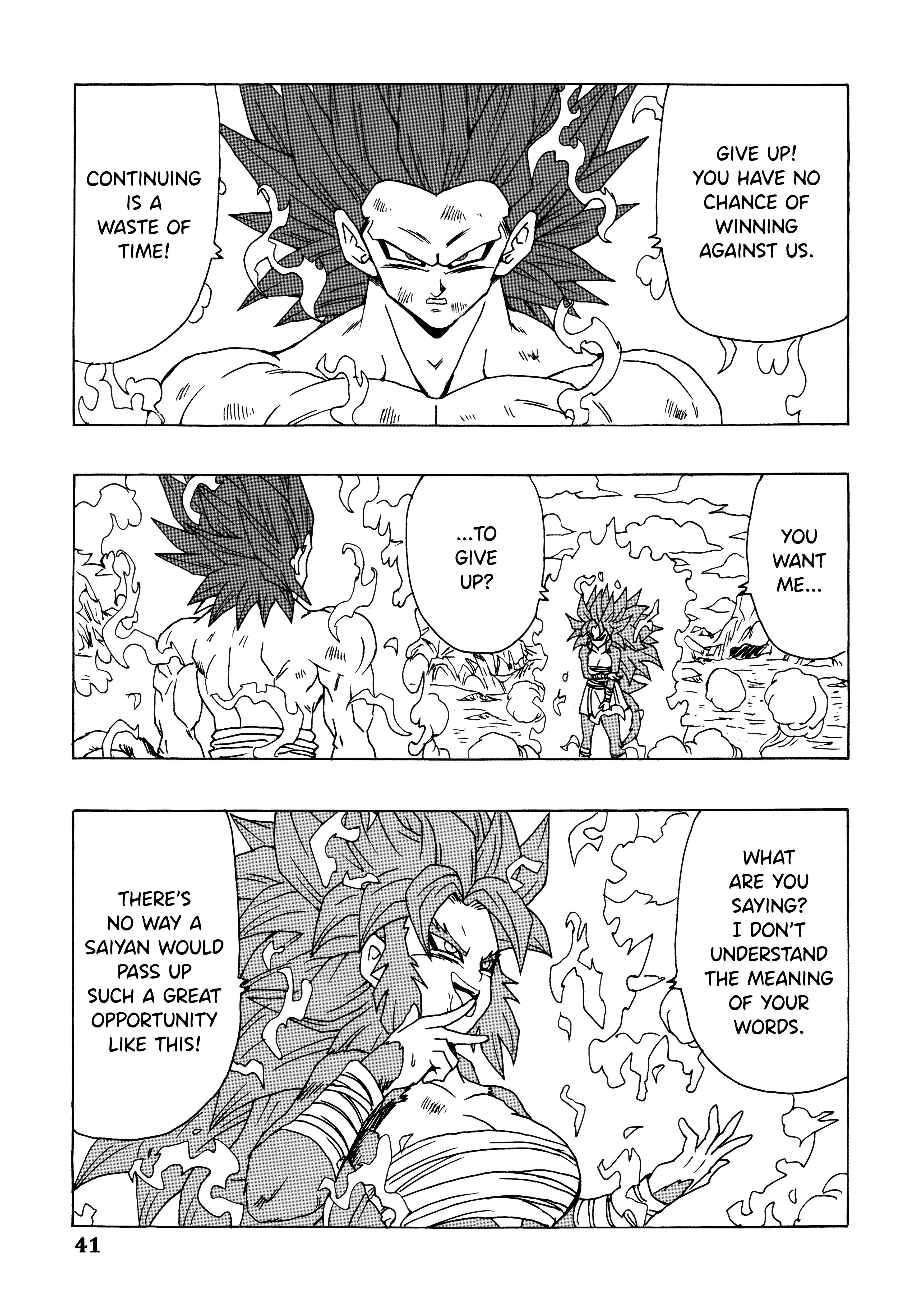 Dragon Ball Af (Young Jijii) (Doujinshi) - Chapter 24: Super Saiyan 6 Gohan Appears!