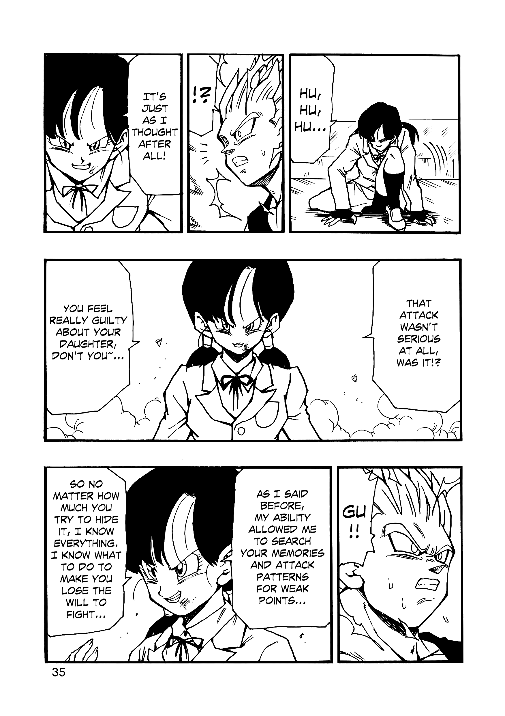 Dragon Ball Af (Young Jijii) (Doujinshi) - Chapter 11: Son Gohan's Exploding Rage