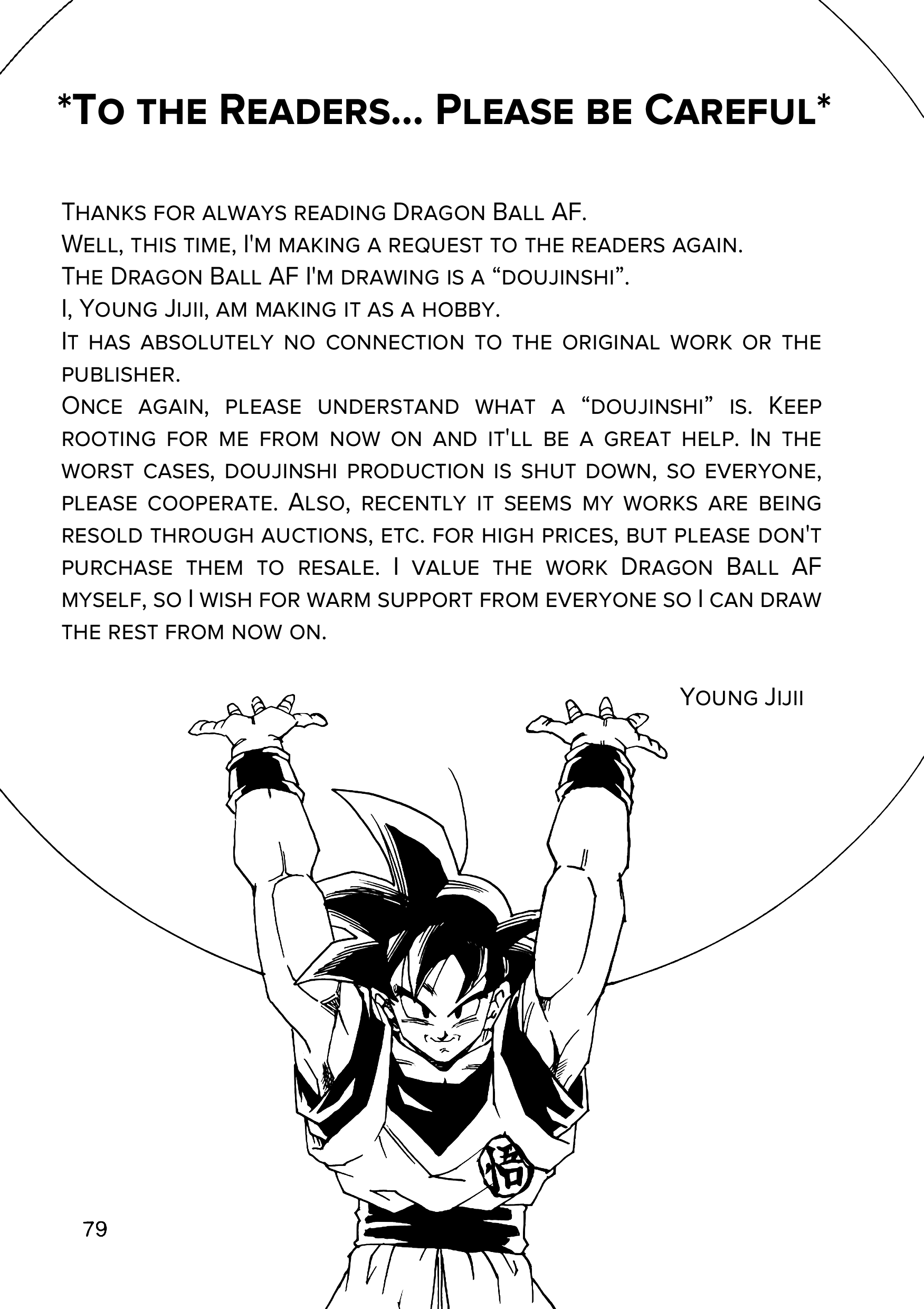 Dragon Ball Af (Young Jijii) (Doujinshi) - Chapter 10: Vegeta's Composure