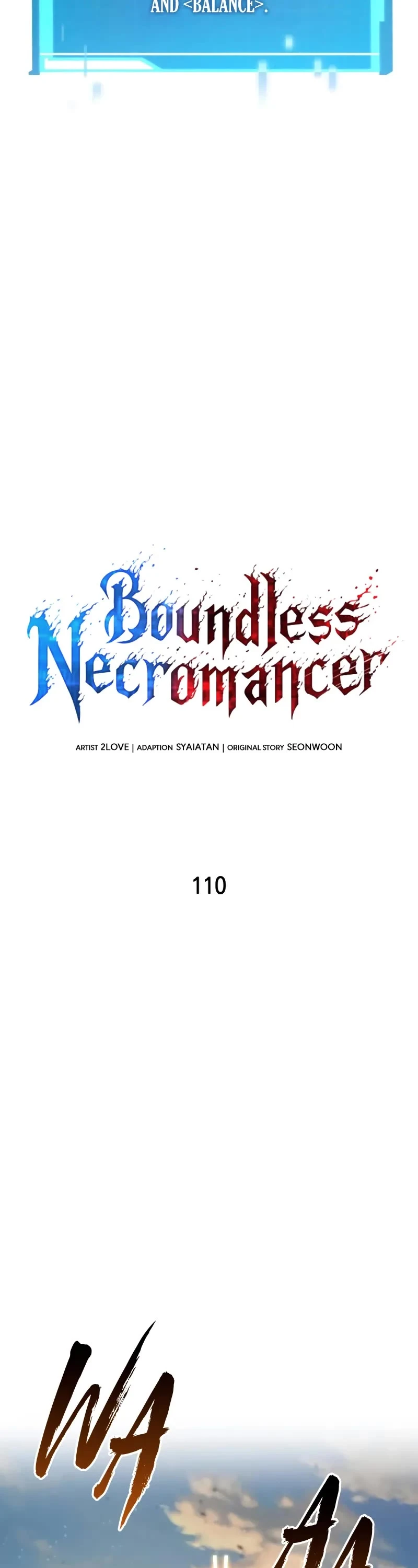 Boundless Necromancer - Chapter 110