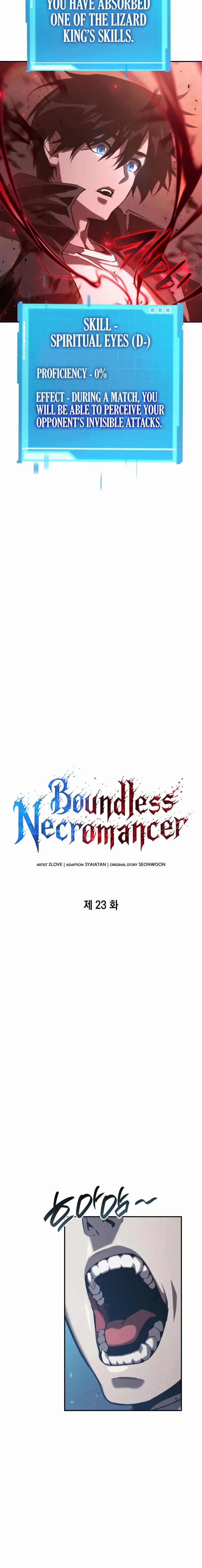 Boundless Necromancer - Chapter 23