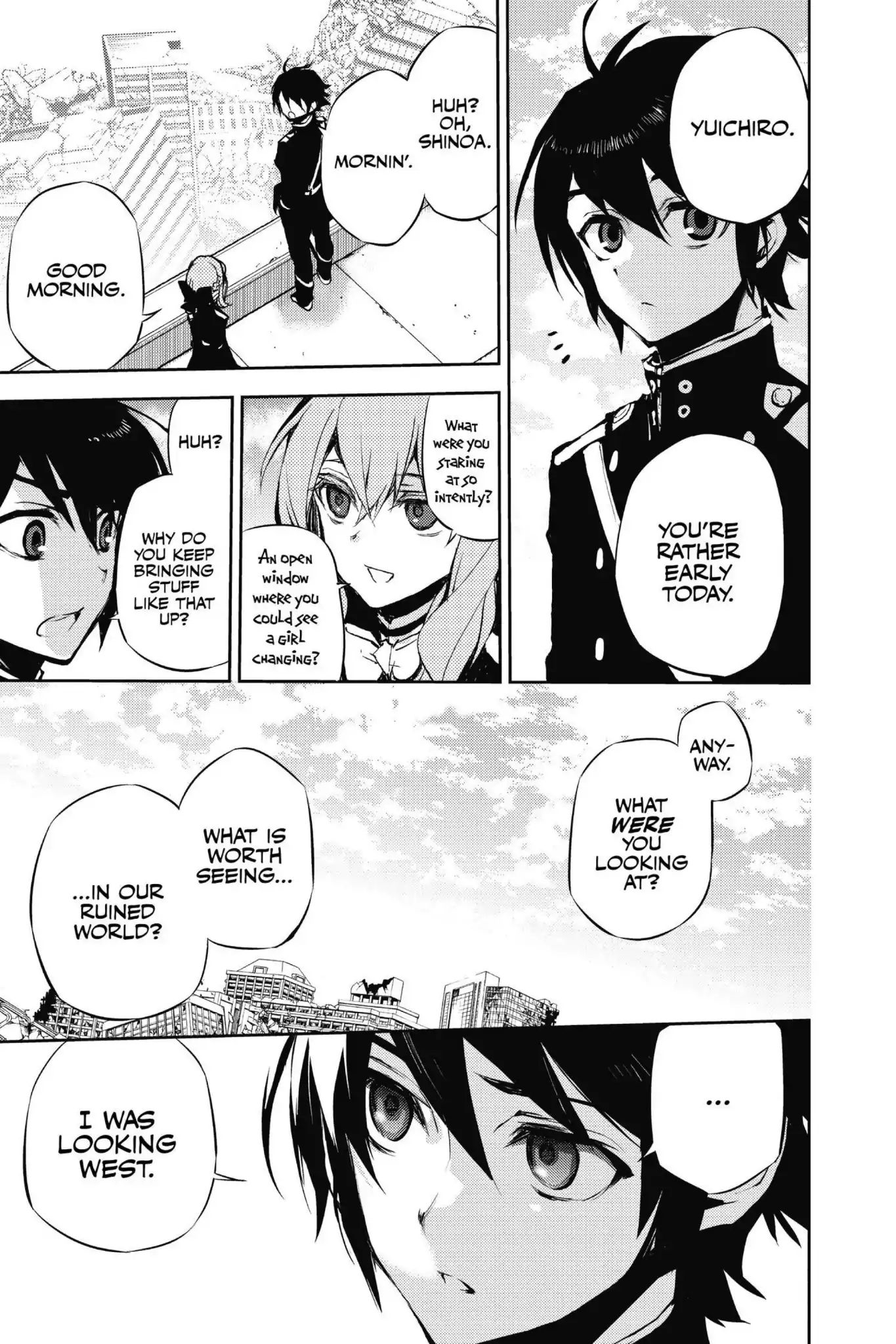 Seraph Of The End - Chapter 18: Possesed By Mahiru