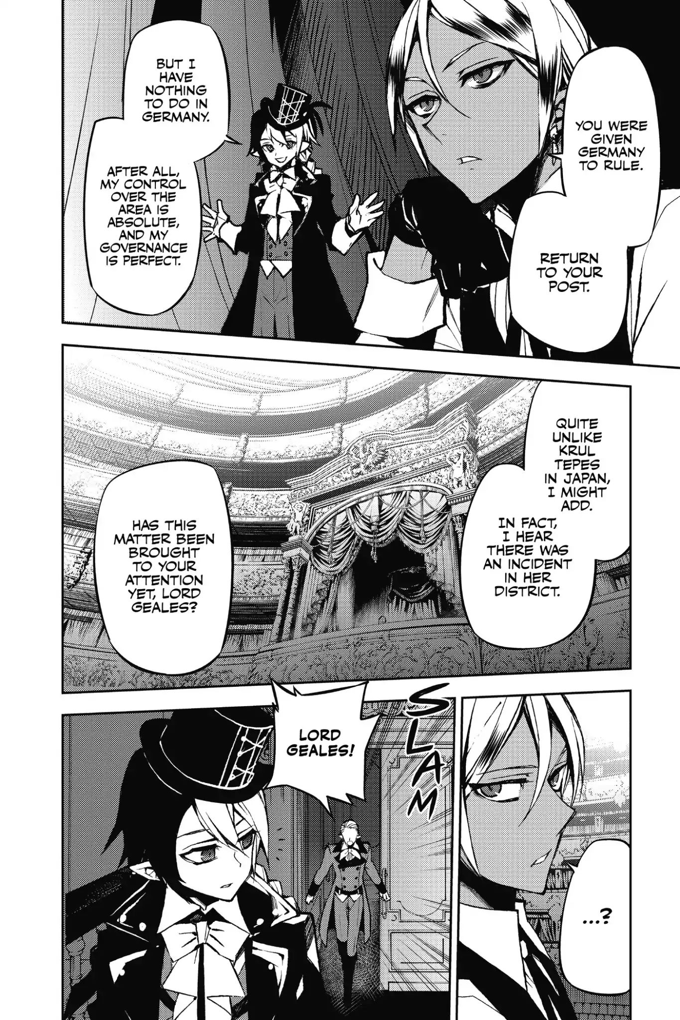 Seraph Of The End - Chapter 42: Sanguinem S End