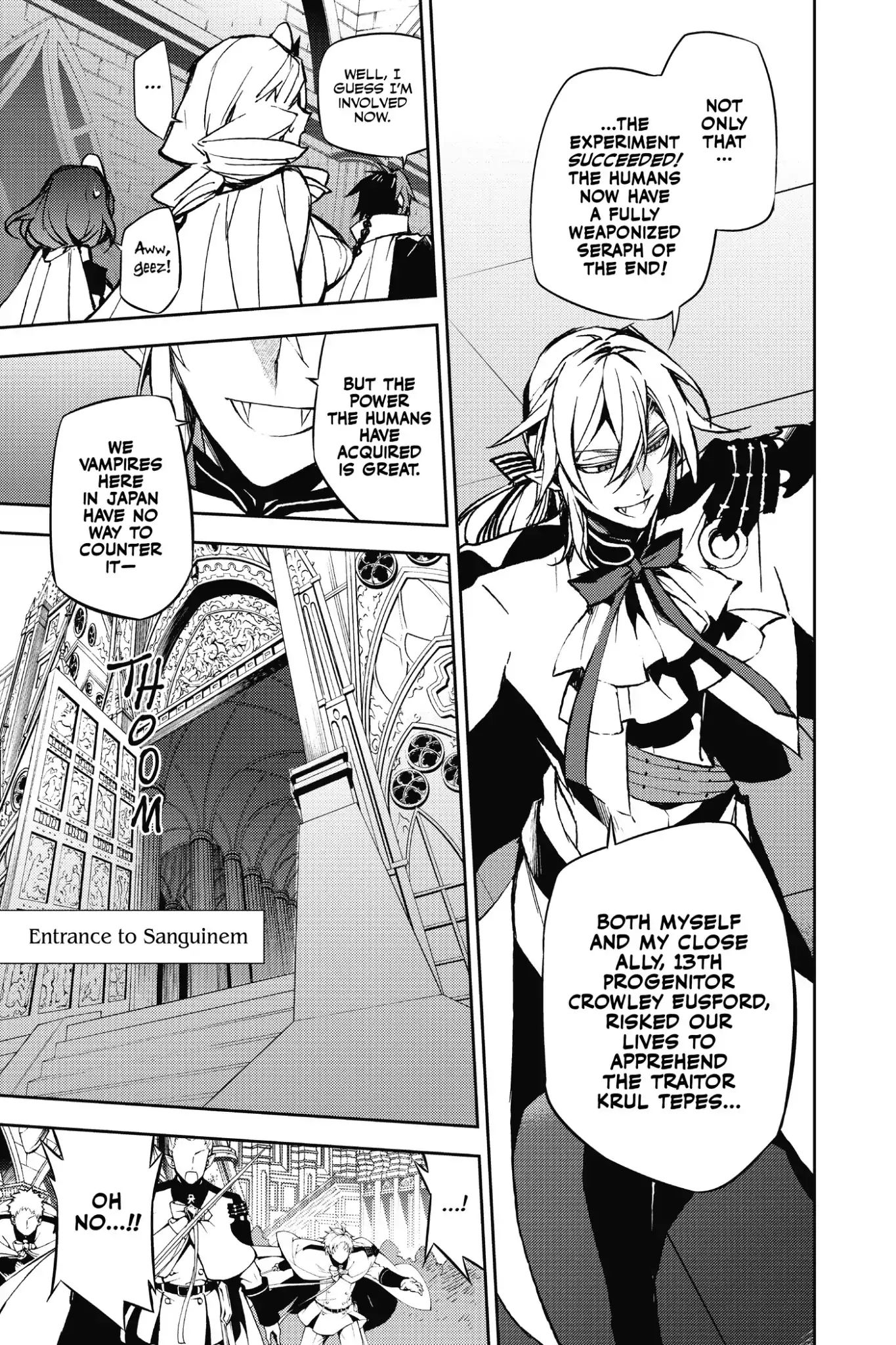 Seraph Of The End - Chapter 42: Sanguinem S End