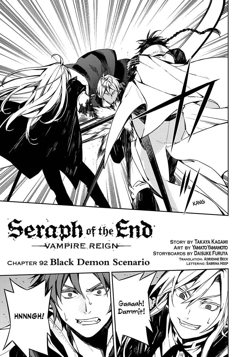 Seraph Of The End - Chapter 92