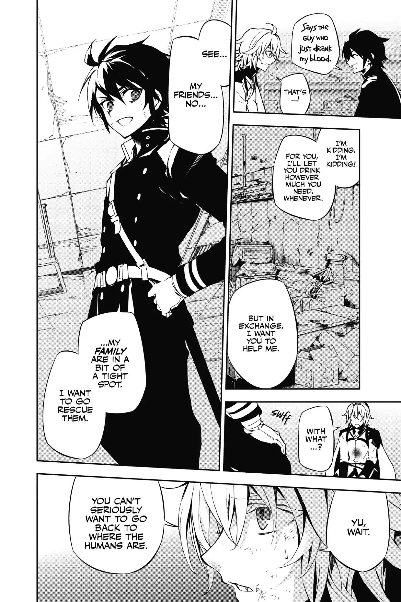 Seraph Of The End - Chapter 37: Monsters & Family