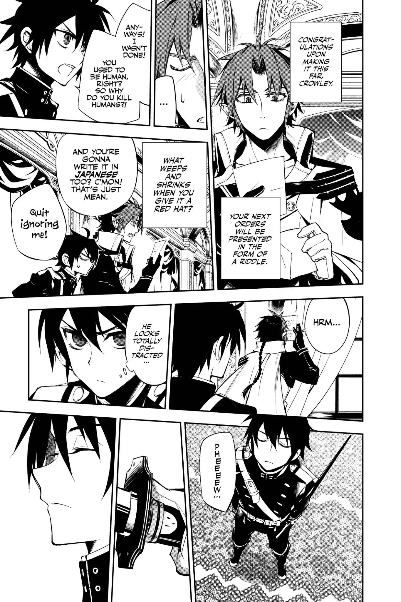 Seraph Of The End - Chapter 53: Holy Knight S Secret