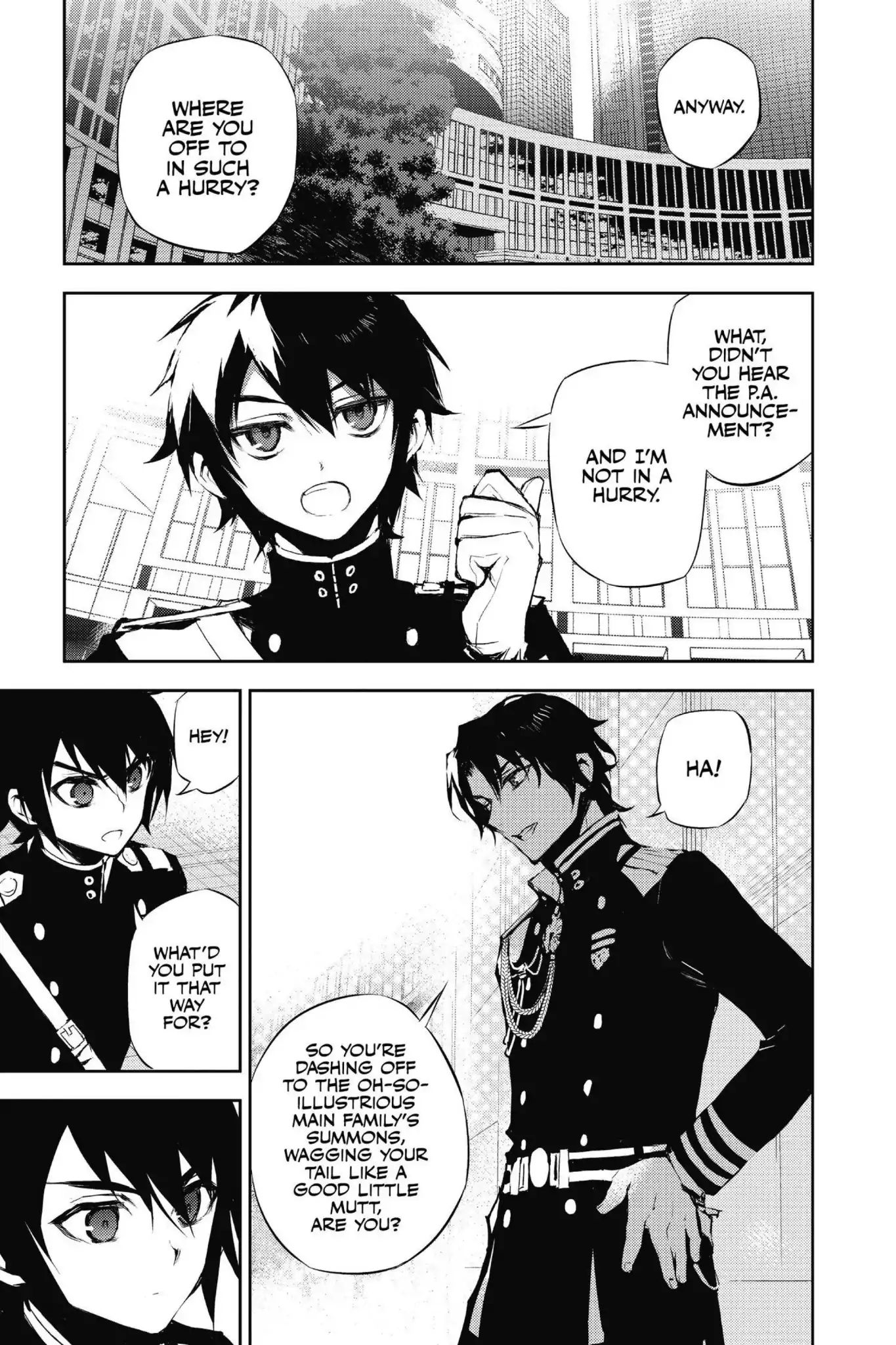 Seraph Of The End - Chapter 16: Human World