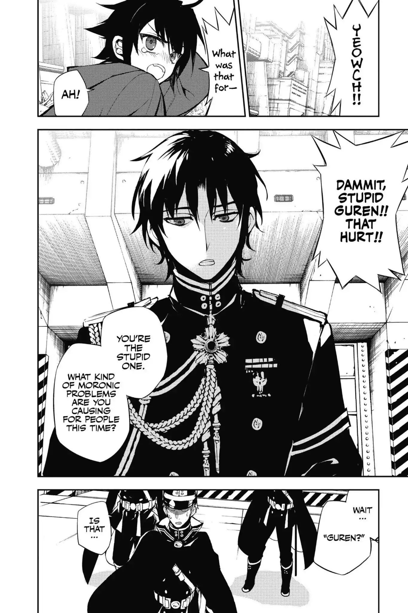 Seraph Of The End - Chapter: Yu And Guren