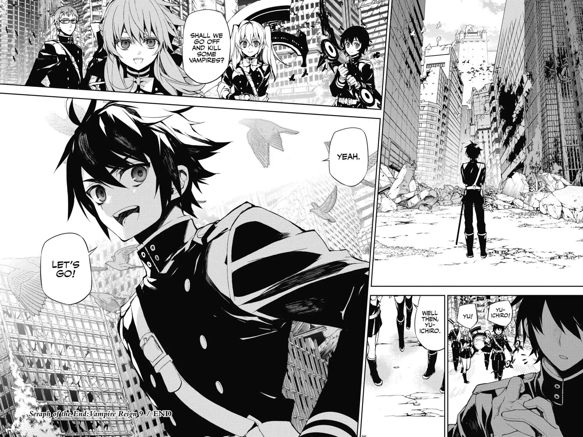 Seraph Of The End - Chapter: Yu And Guren