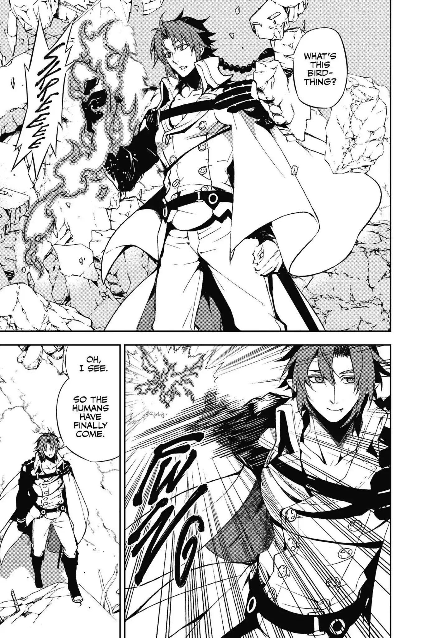 Seraph Of The End - Chapter 31: Shinya And Guren