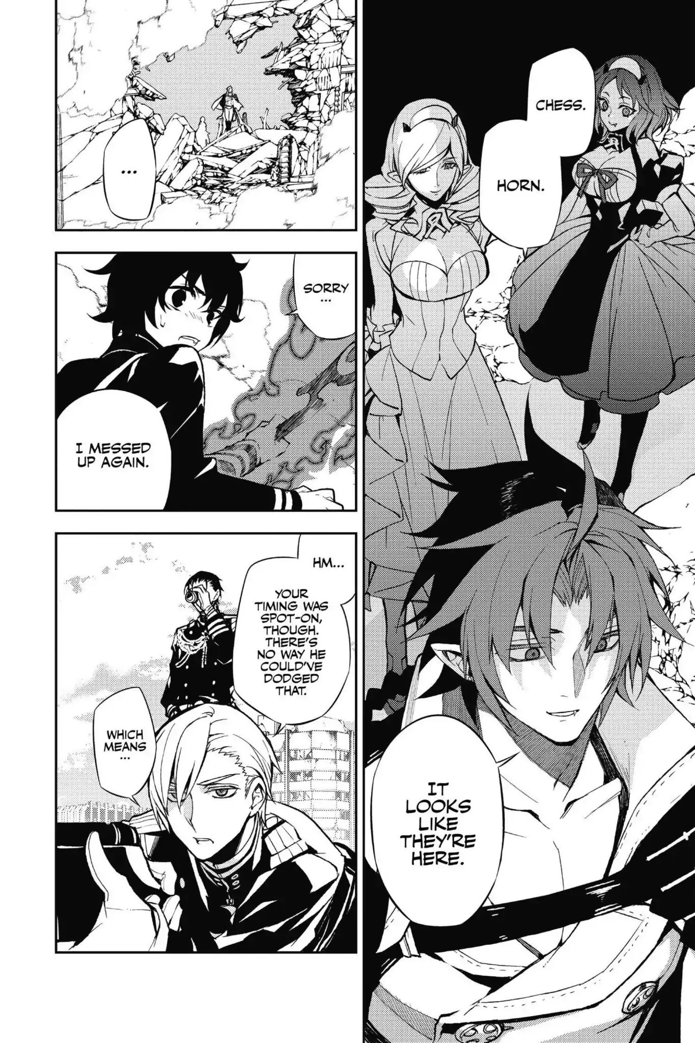 Seraph Of The End - Chapter 31: Shinya And Guren