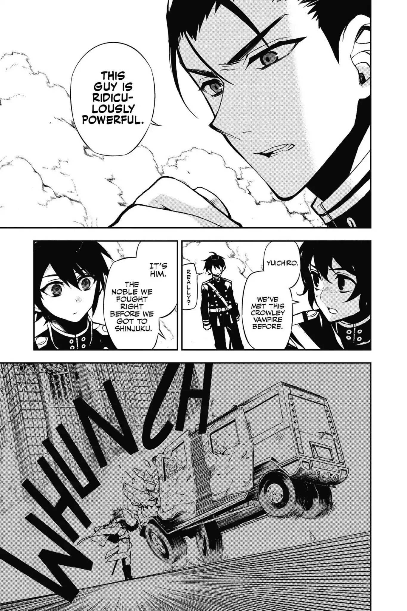 Seraph Of The End - Chapter 31: Shinya And Guren