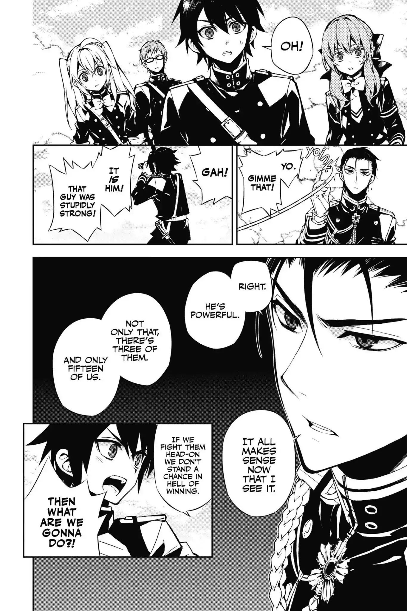 Seraph Of The End - Chapter 31: Shinya And Guren