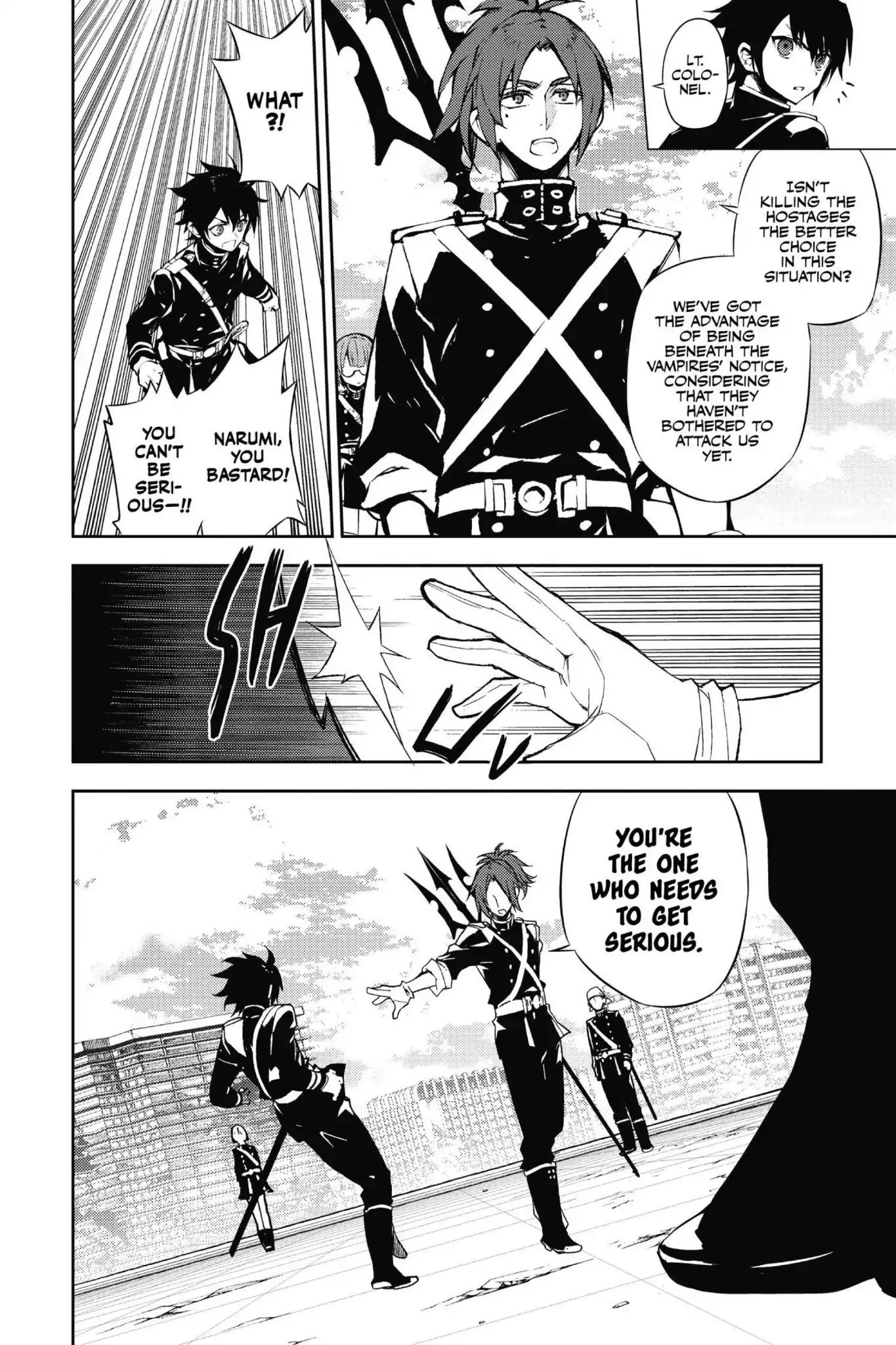 Seraph Of The End - Chapter 31: Shinya And Guren