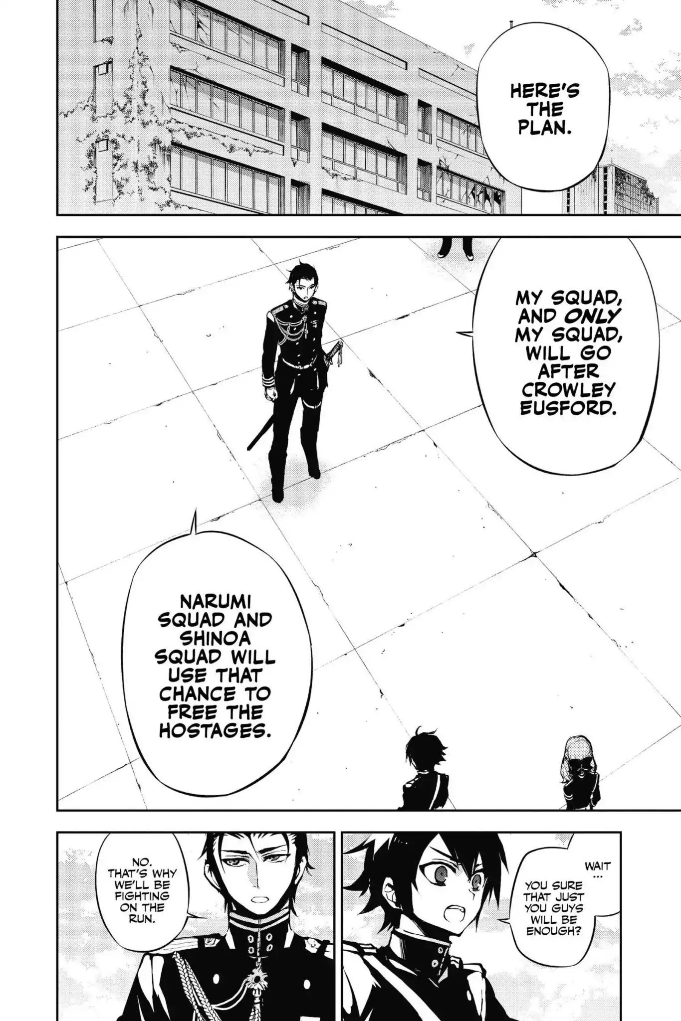 Seraph Of The End - Chapter 31: Shinya And Guren