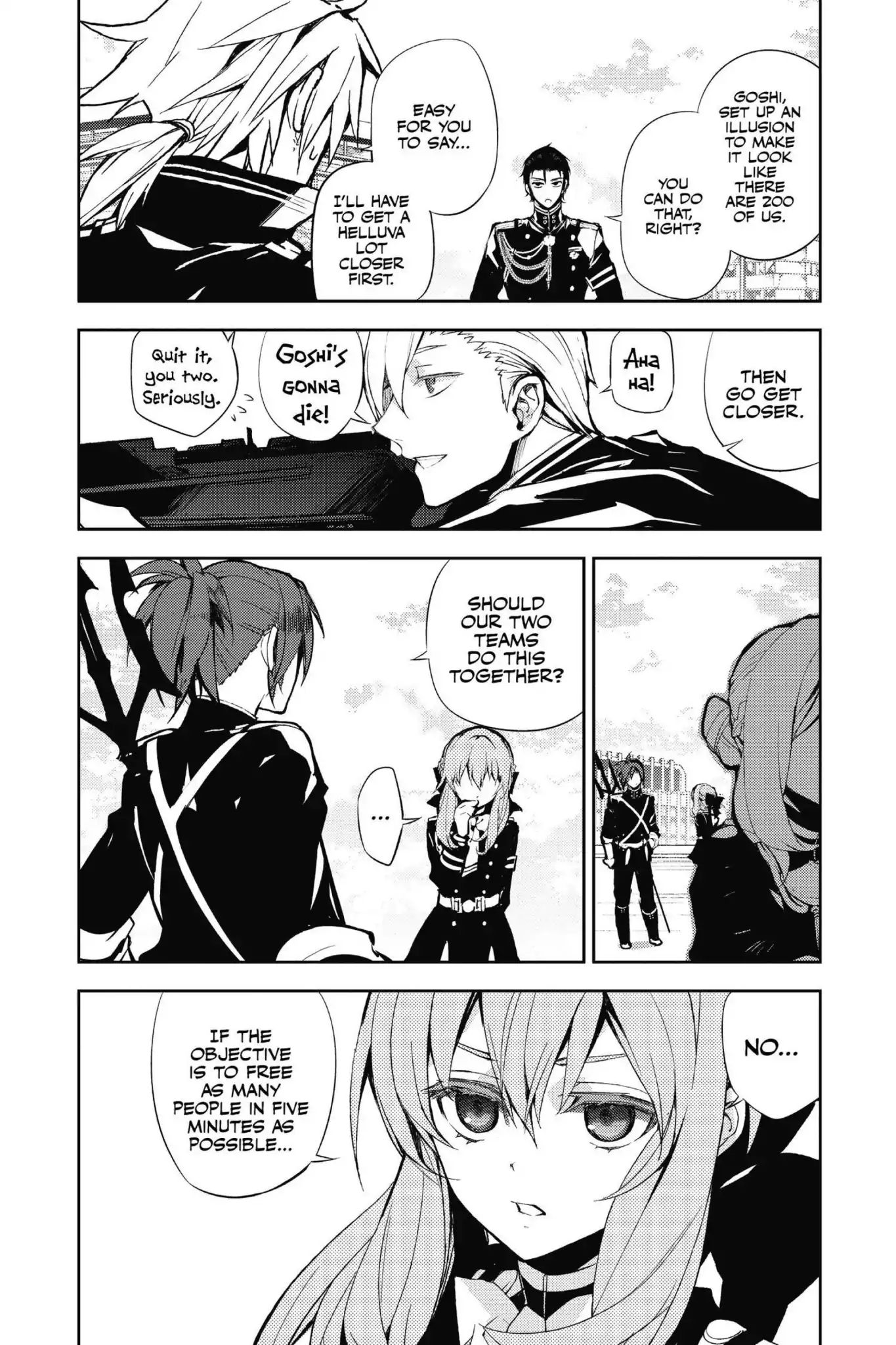 Seraph Of The End - Chapter 31: Shinya And Guren