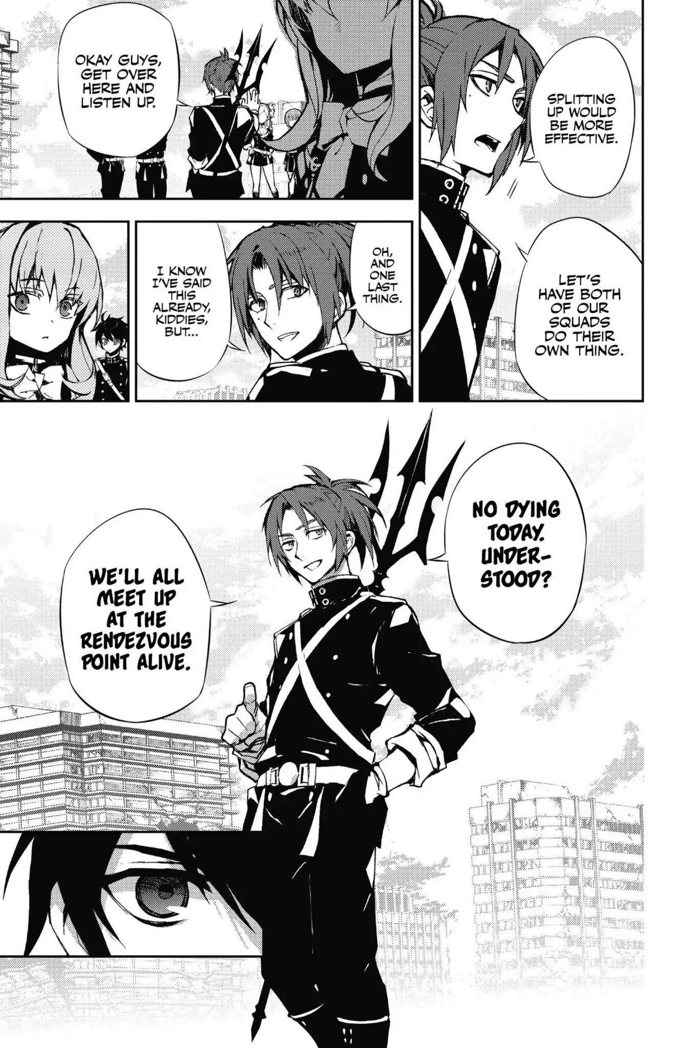 Seraph Of The End - Chapter 31: Shinya And Guren