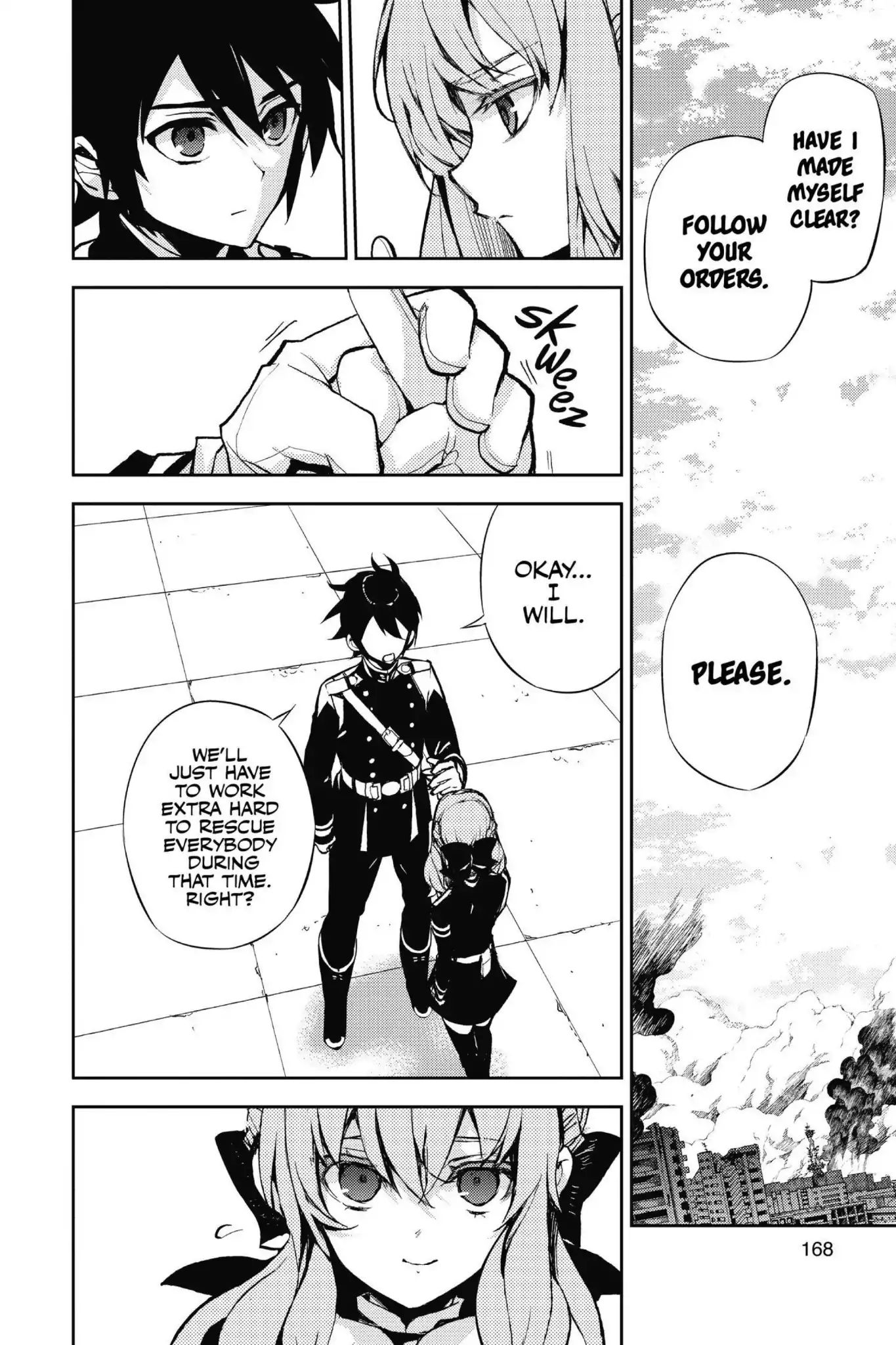 Seraph Of The End - Chapter 31: Shinya And Guren