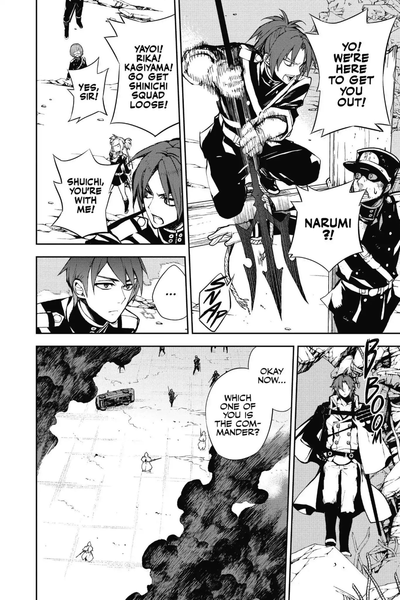 Seraph Of The End - Chapter 31: Shinya And Guren