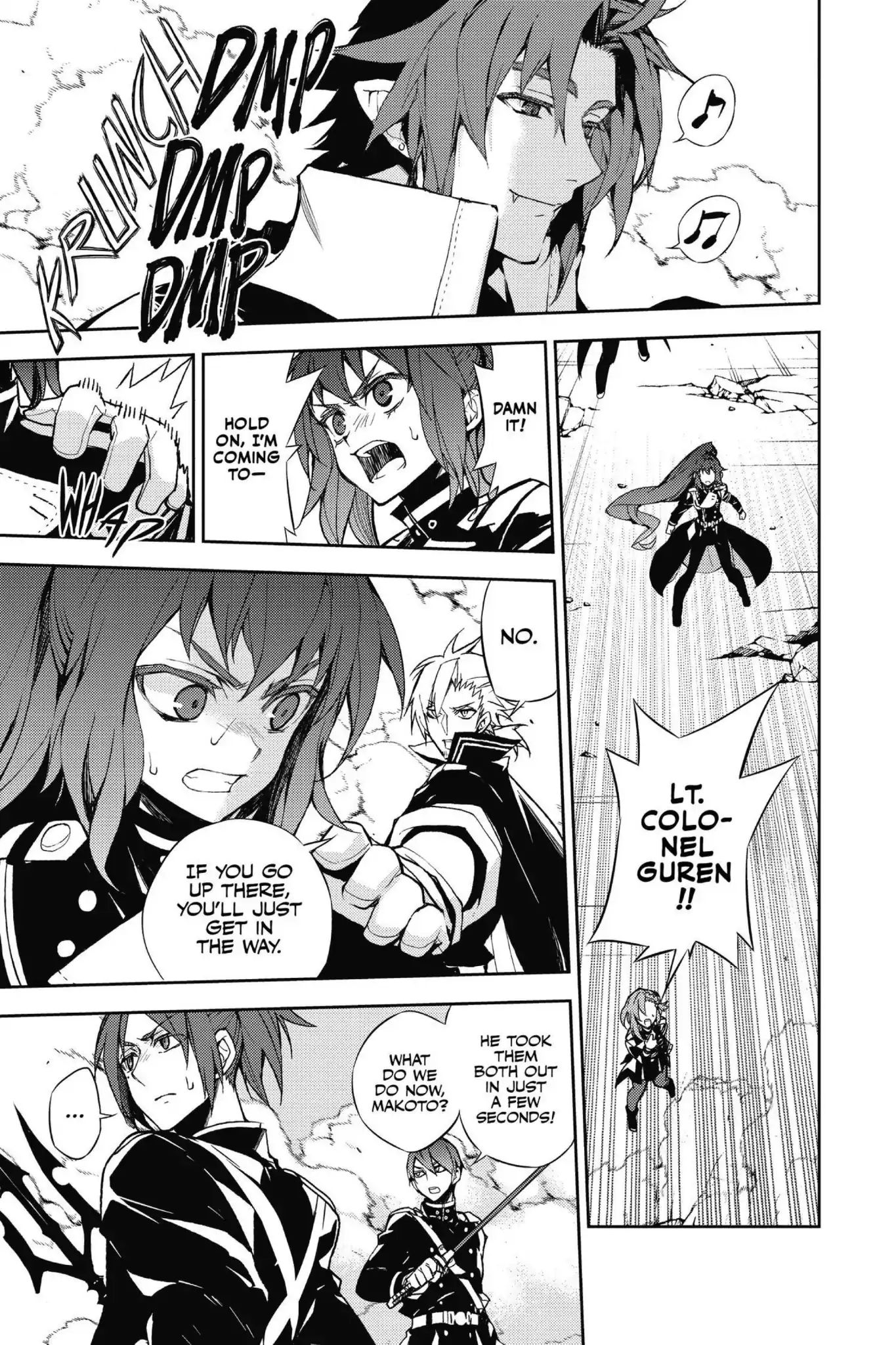 Seraph Of The End - Chapter 31: Shinya And Guren