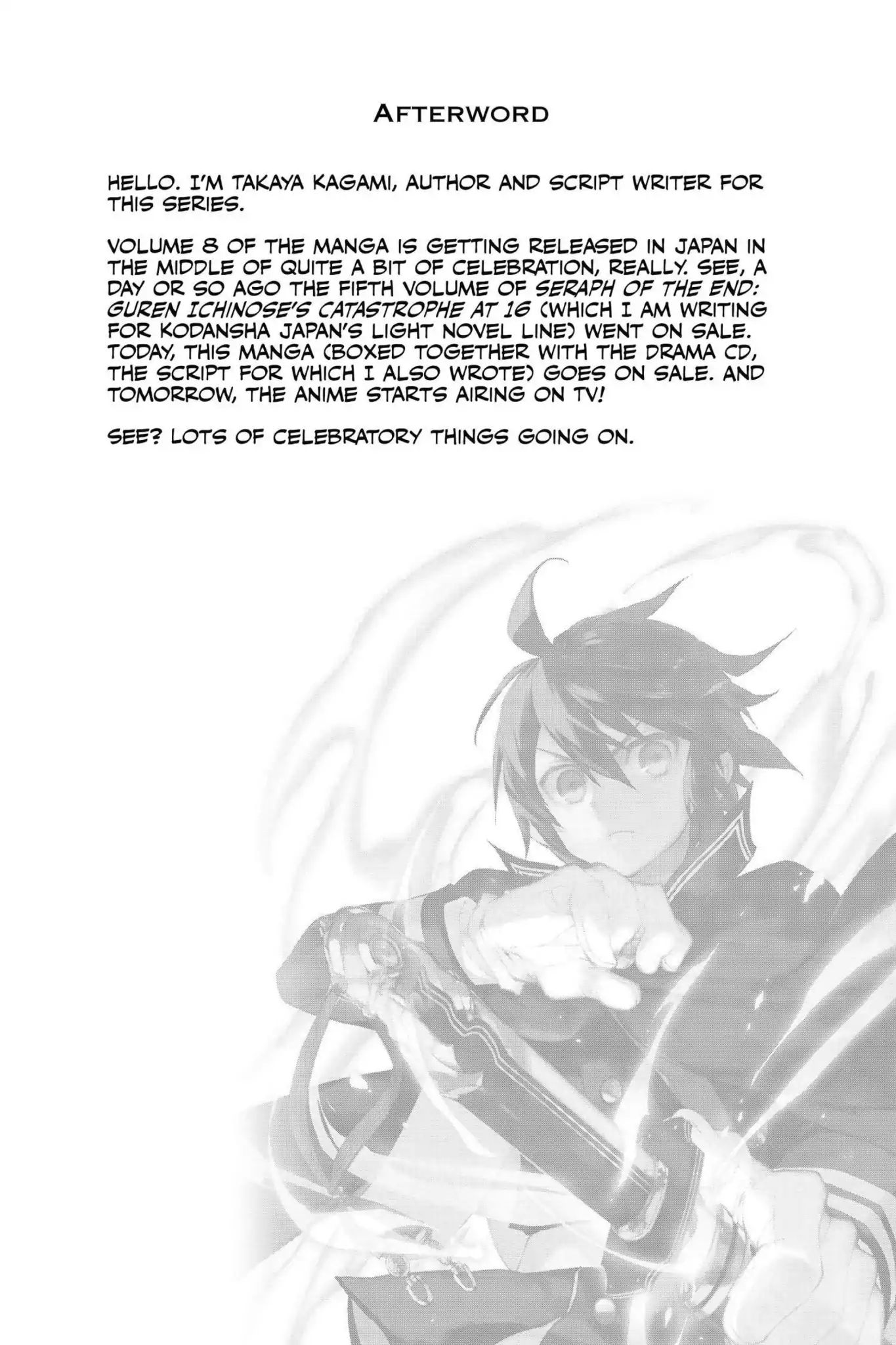 Seraph Of The End - Chapter 31: Shinya And Guren