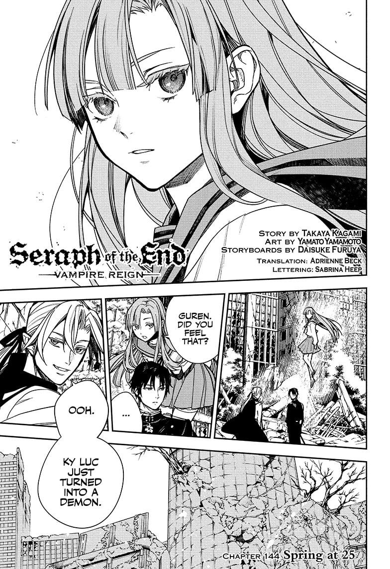 Seraph Of The End - Chapter 144