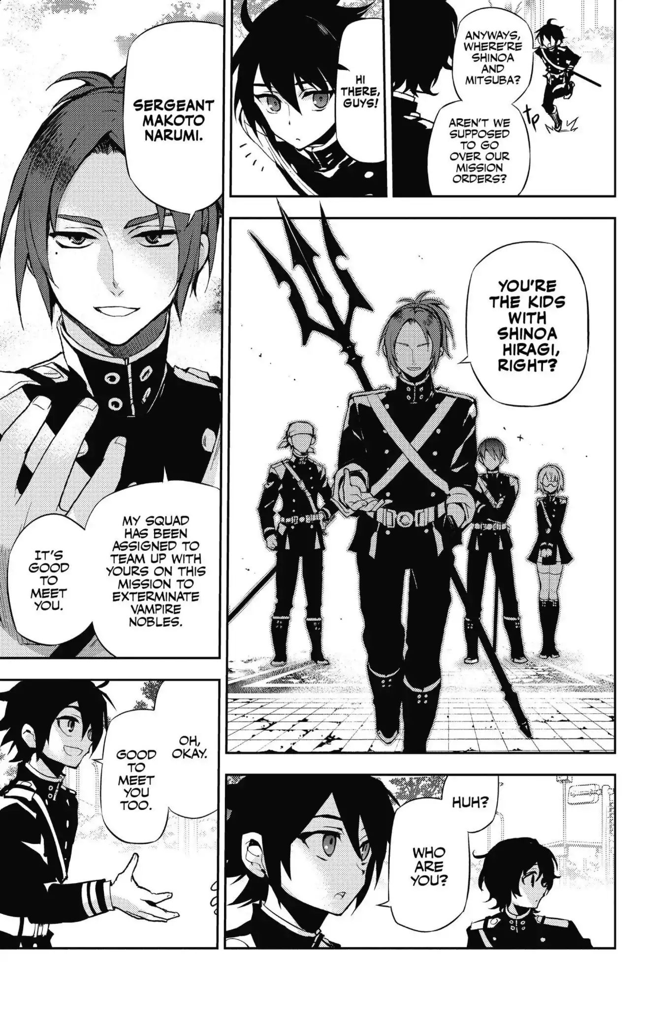 Seraph Of The End - Chapter 25: Narumi & The 20-Year-Old Yu