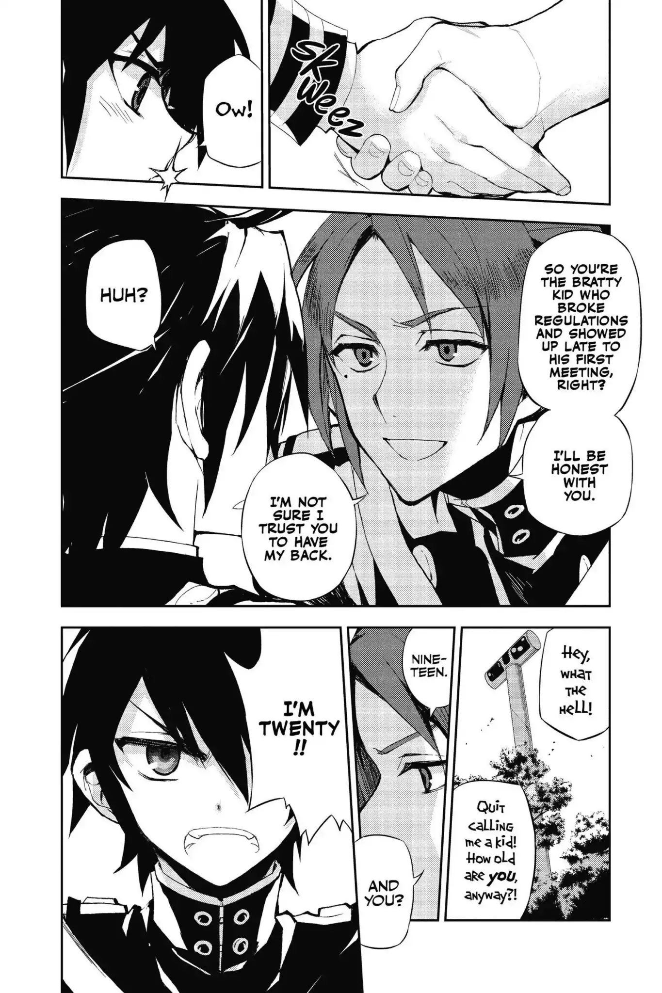 Seraph Of The End - Chapter 25: Narumi & The 20-Year-Old Yu