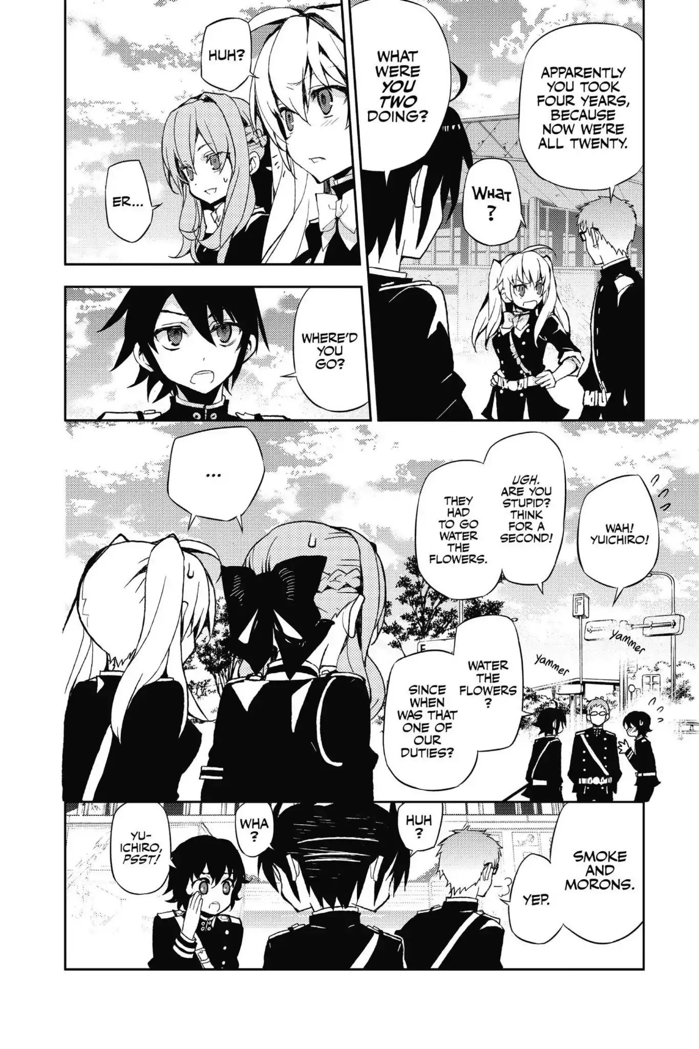 Seraph Of The End - Chapter 25: Narumi & The 20-Year-Old Yu