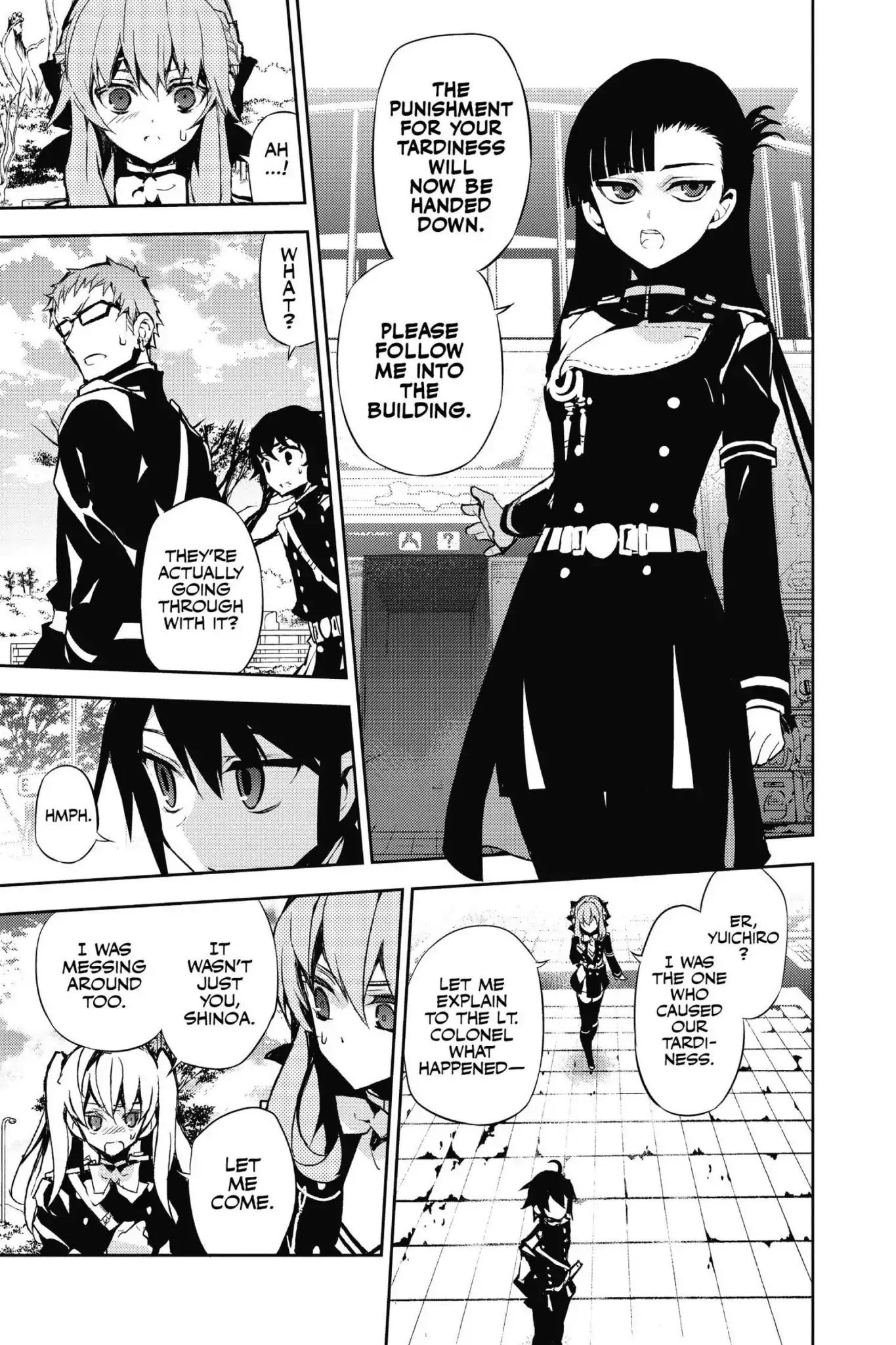 Seraph Of The End - Chapter 25: Narumi & The 20-Year-Old Yu