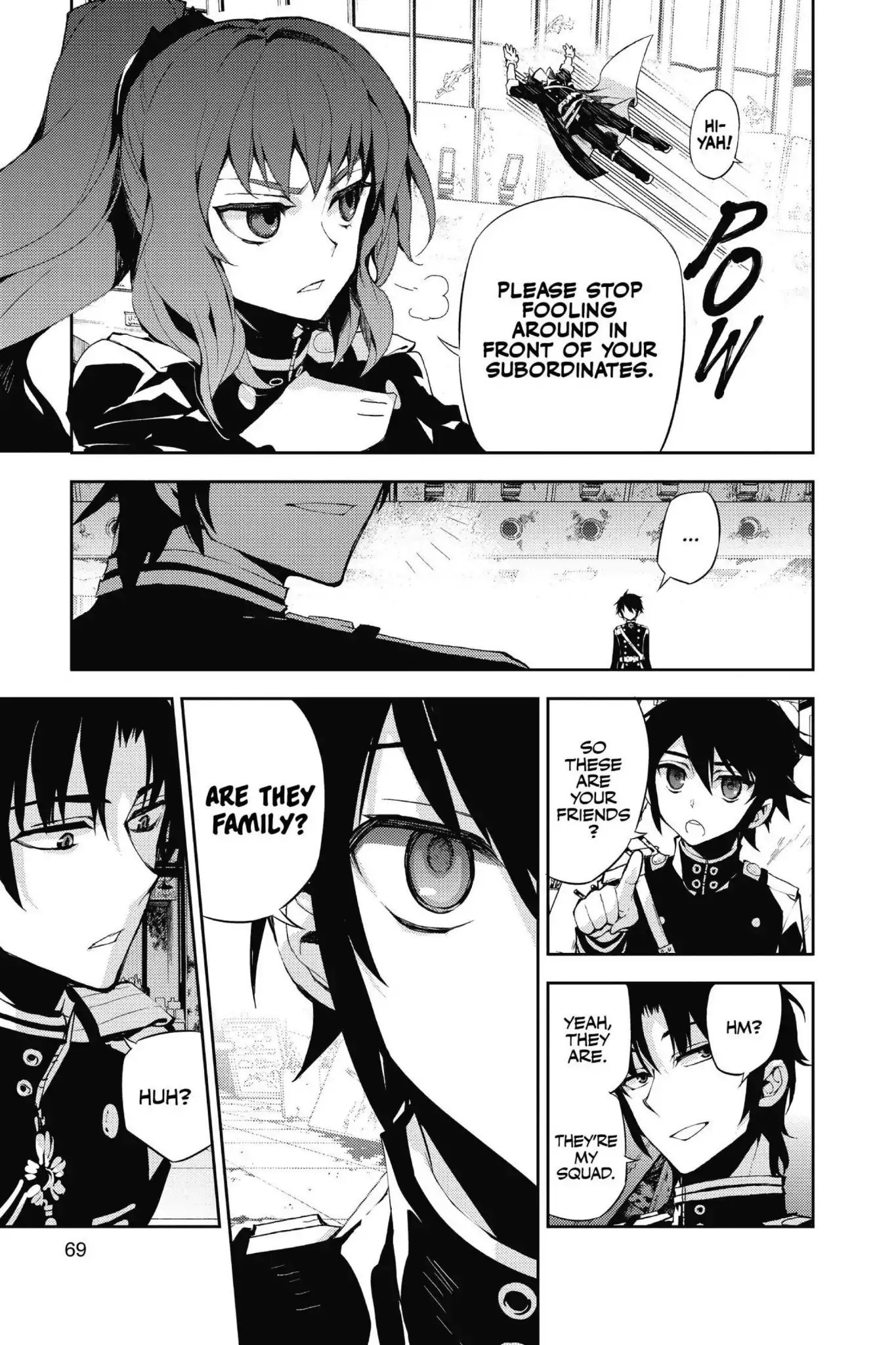 Seraph Of The End - Chapter 25: Narumi & The 20-Year-Old Yu