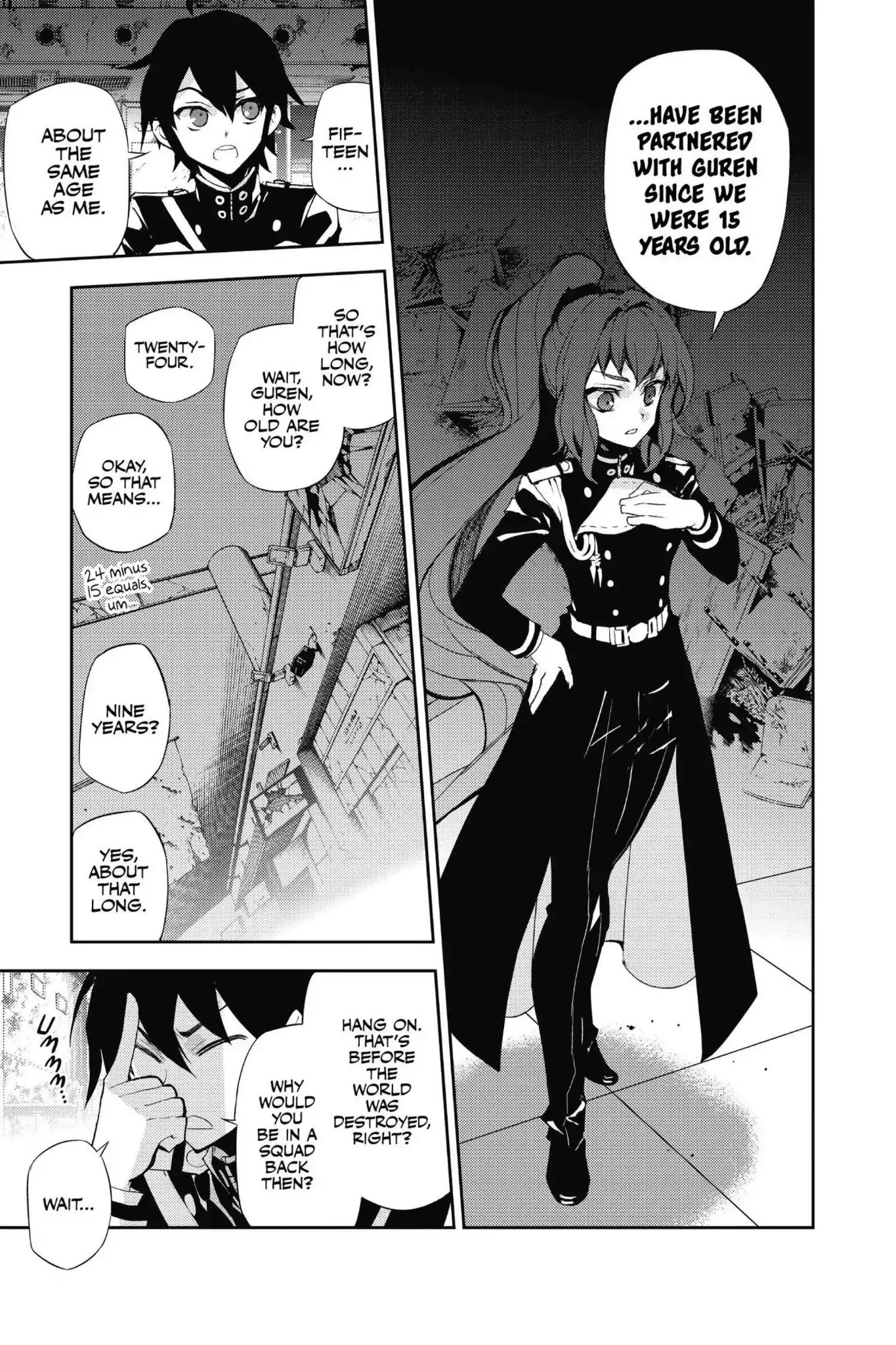 Seraph Of The End - Chapter 25: Narumi & The 20-Year-Old Yu