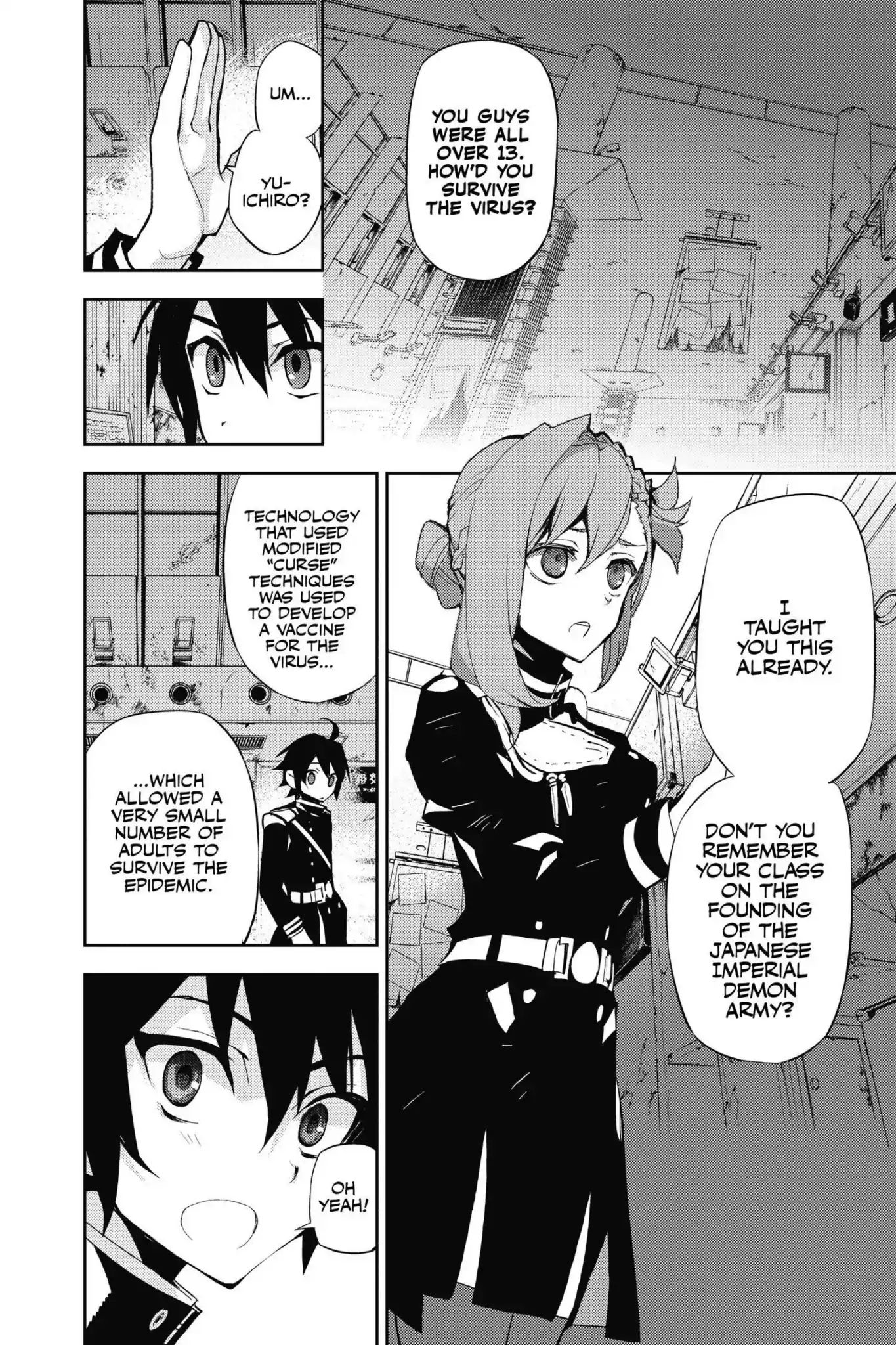 Seraph Of The End - Chapter 25: Narumi & The 20-Year-Old Yu