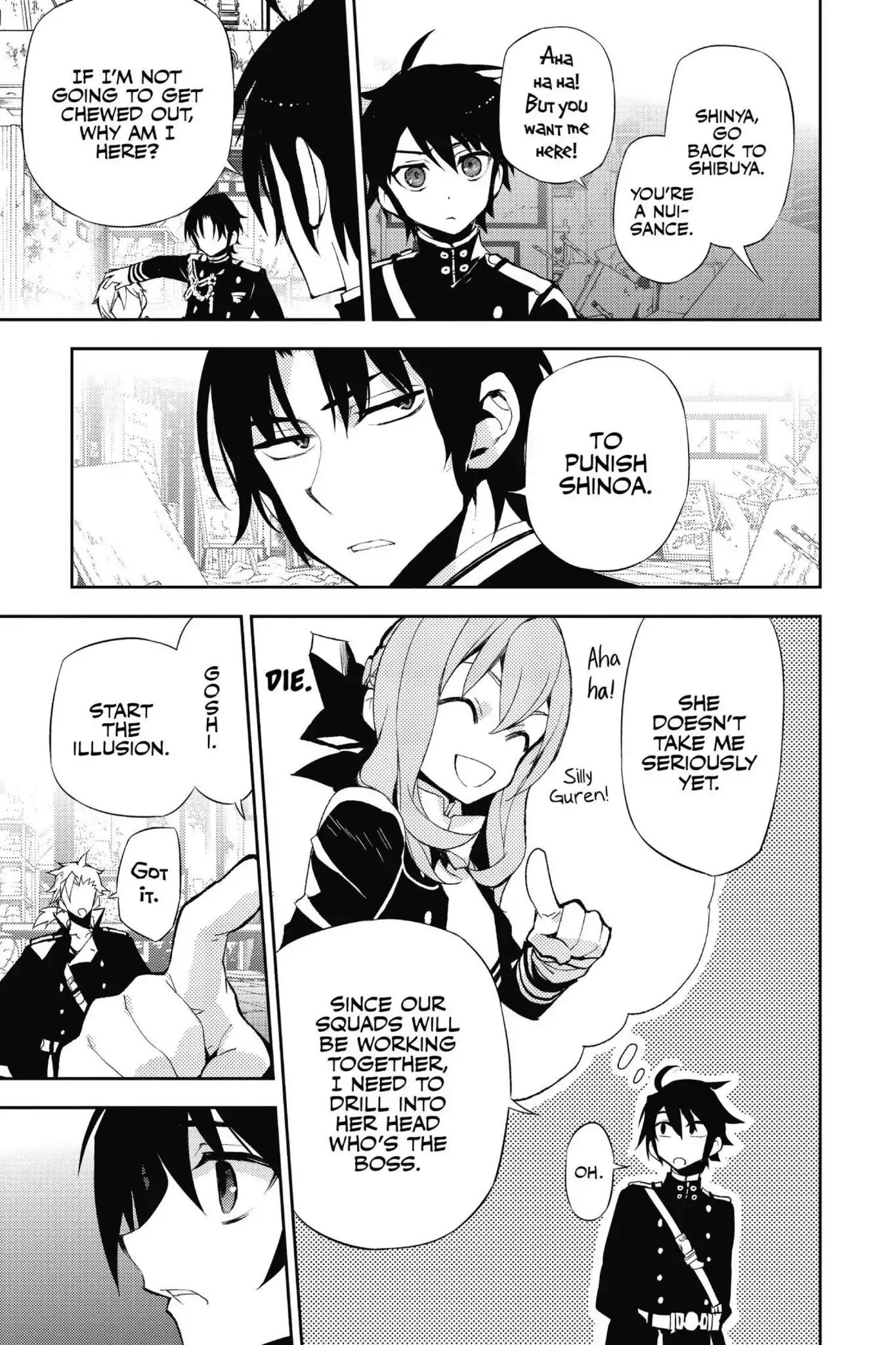 Seraph Of The End - Chapter 25: Narumi & The 20-Year-Old Yu