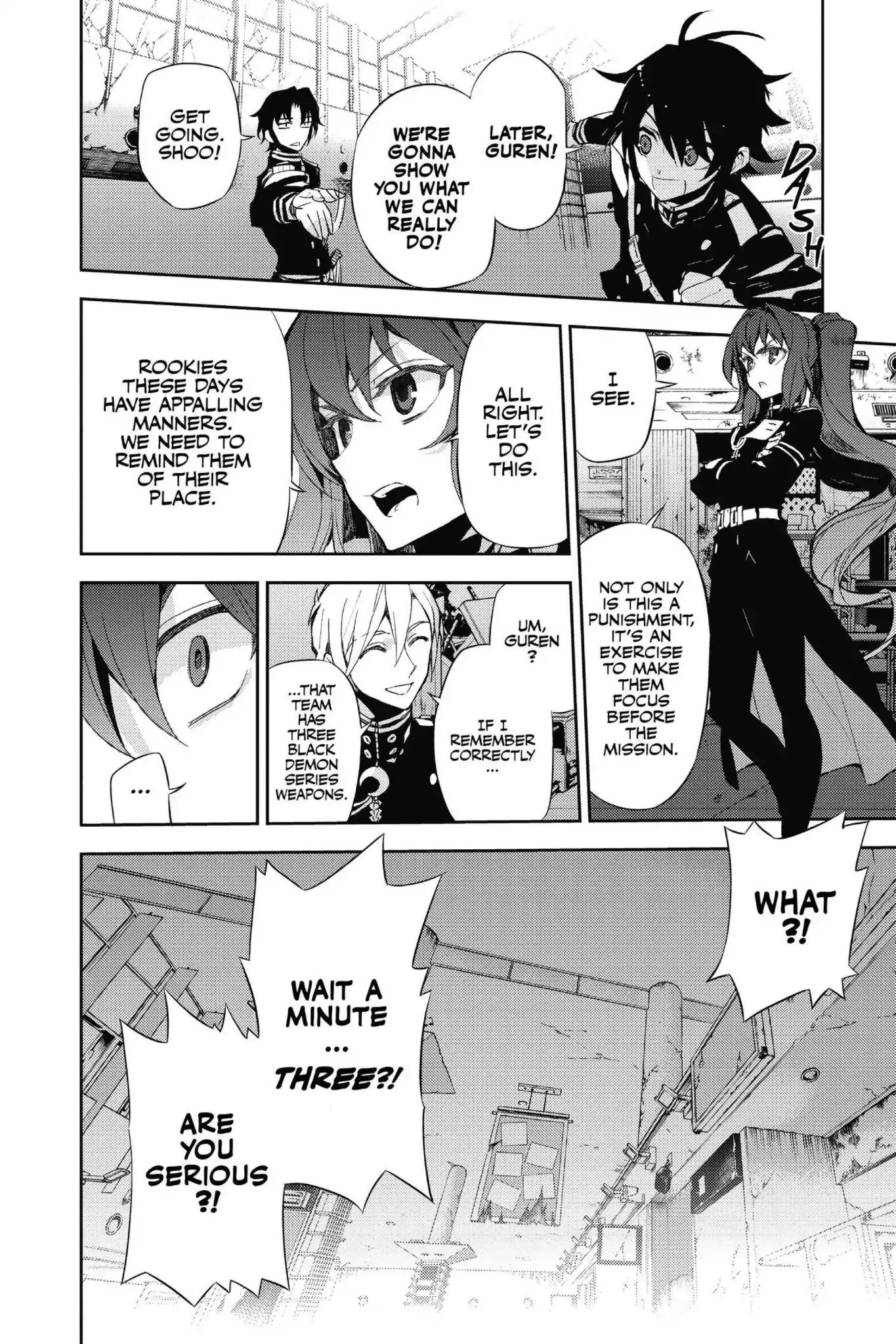 Seraph Of The End - Chapter 25: Narumi & The 20-Year-Old Yu