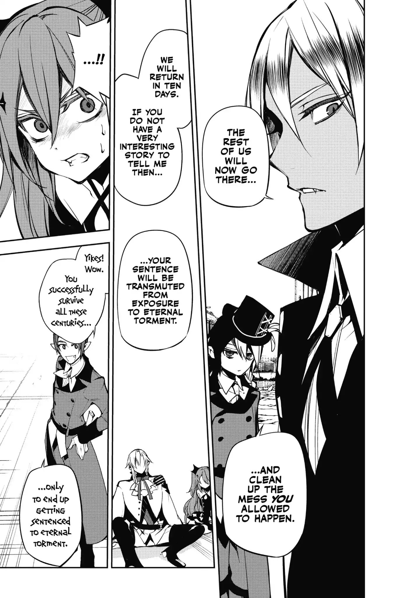 Seraph Of The End - Chapter 51: Crucifying The Immortal