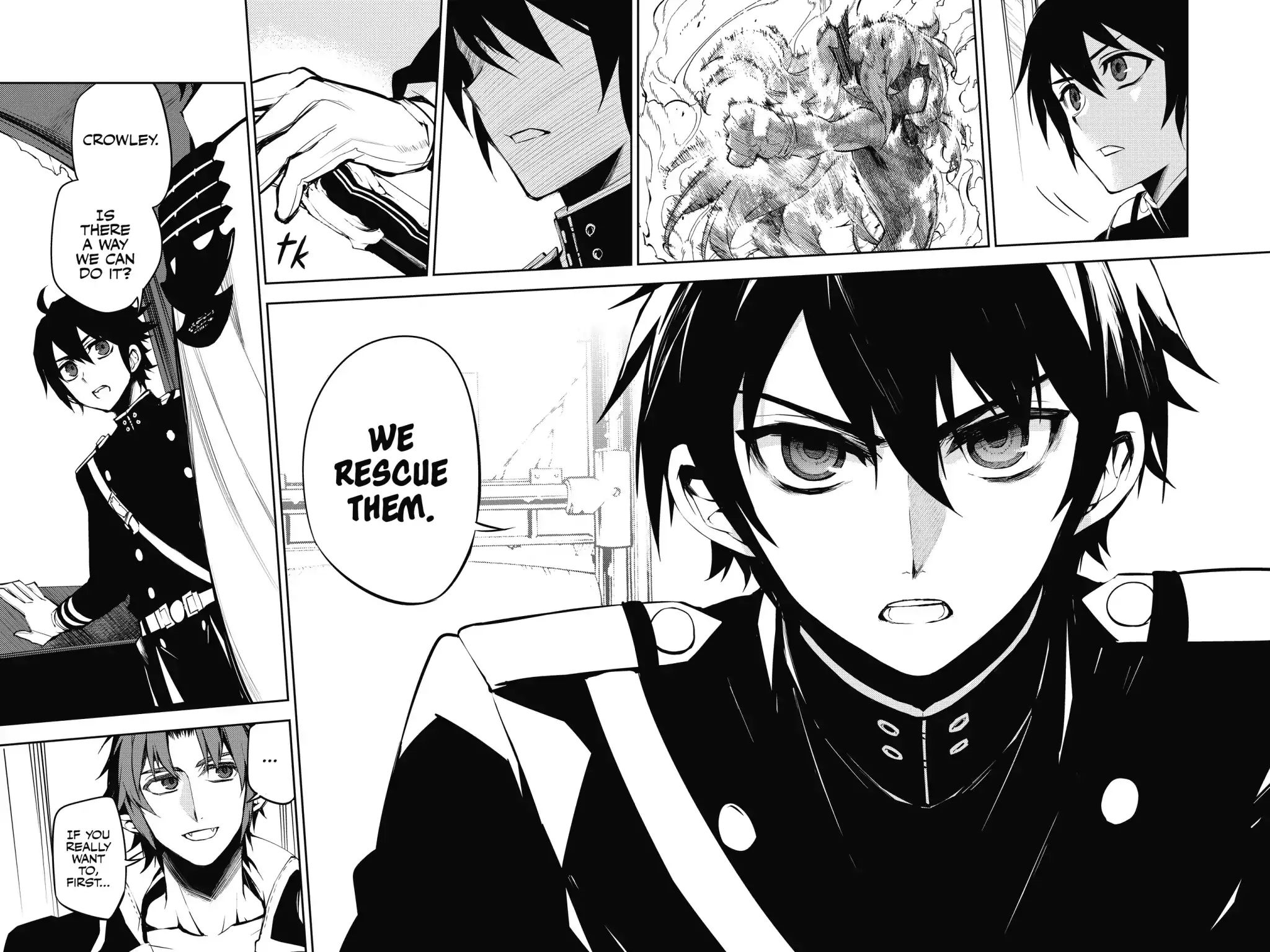 Seraph Of The End - Chapter 51: Crucifying The Immortal