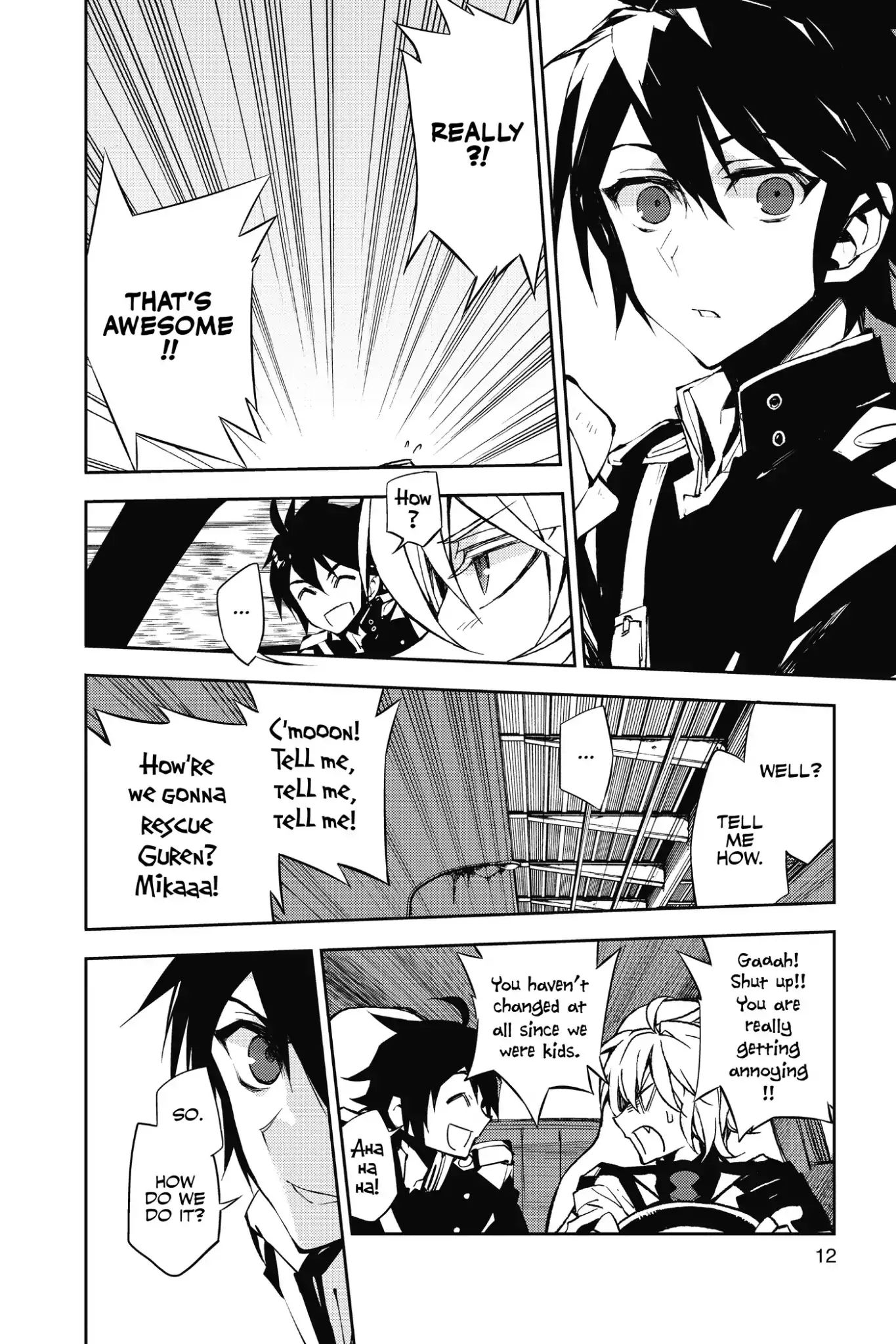 Seraph Of The End - Chapter 39: The Beginning Of The Plan